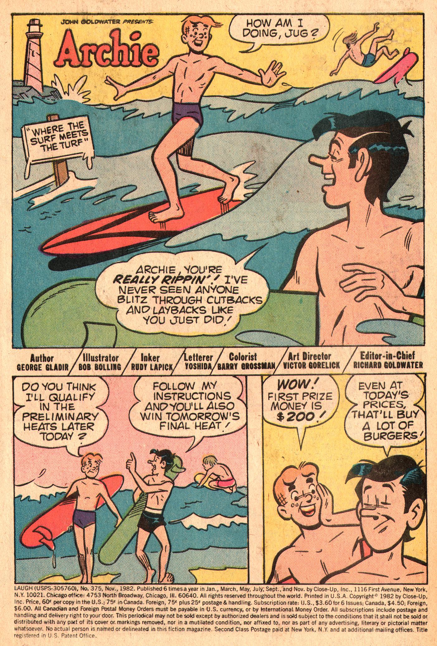 Read online Laugh (Comics) comic -  Issue #375 - 3