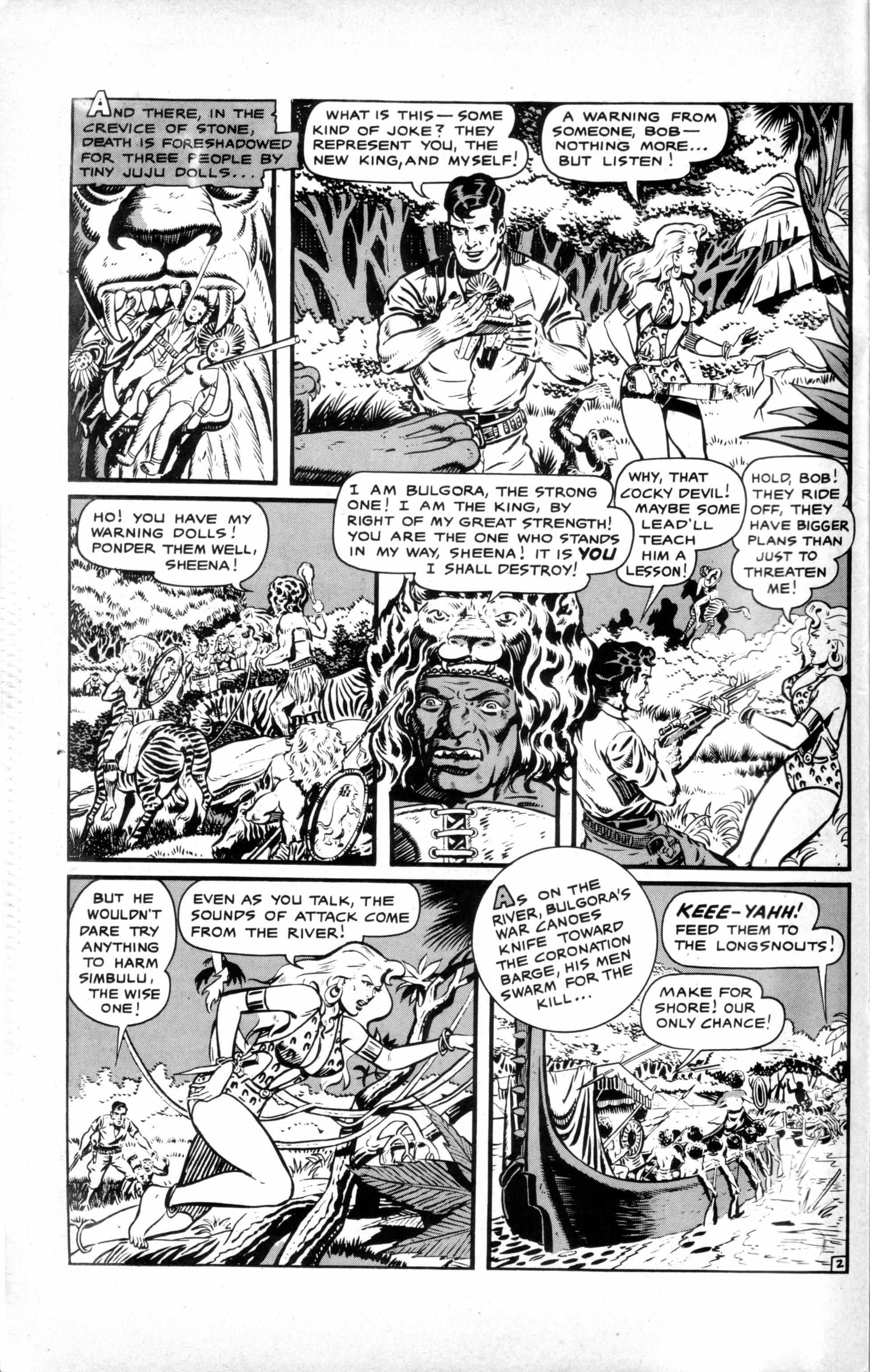 Read online Jungle Girls (1988) comic -  Issue #8 - 4