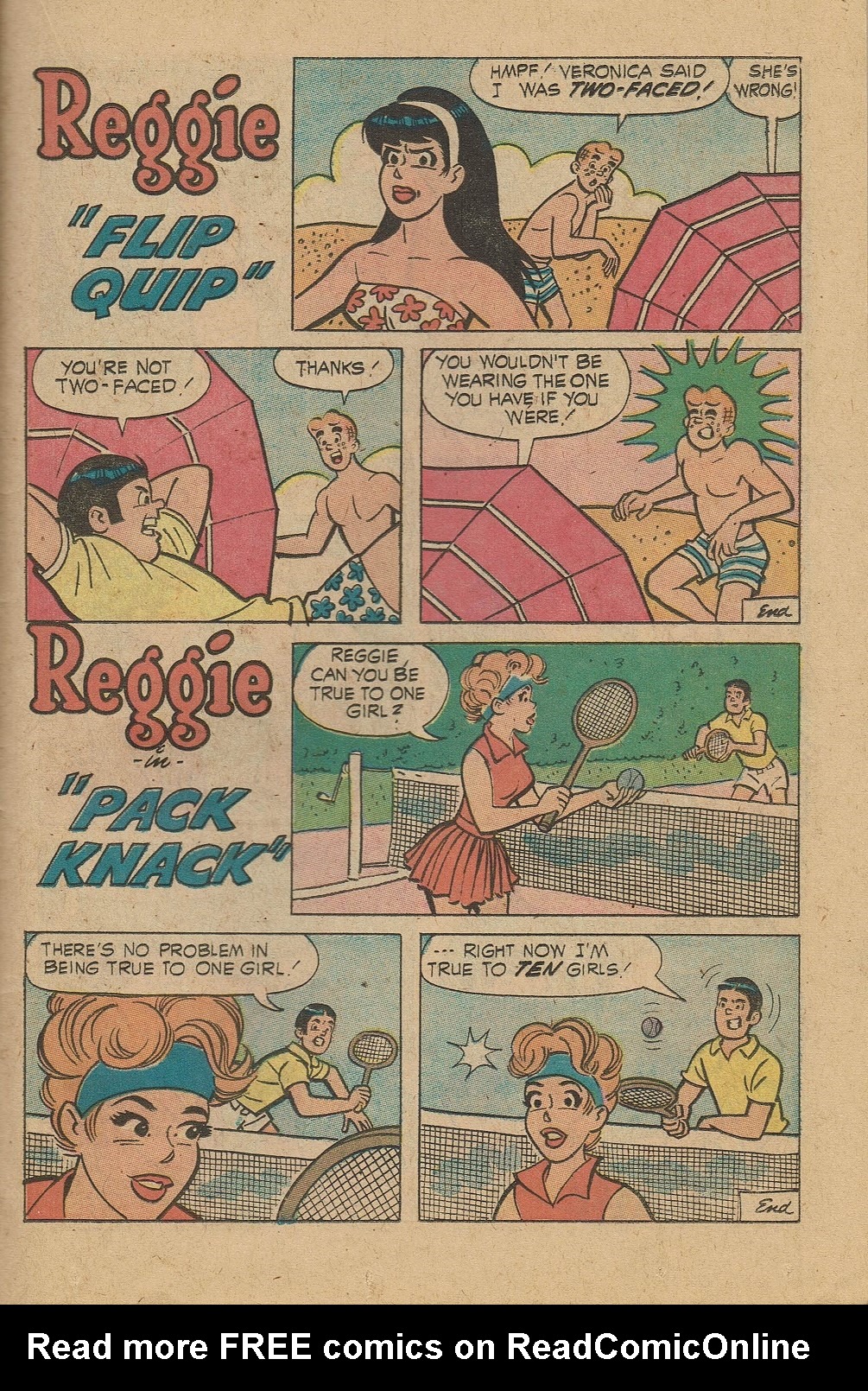 Read online Reggie's Wise Guy Jokes comic -  Issue #19 - 39