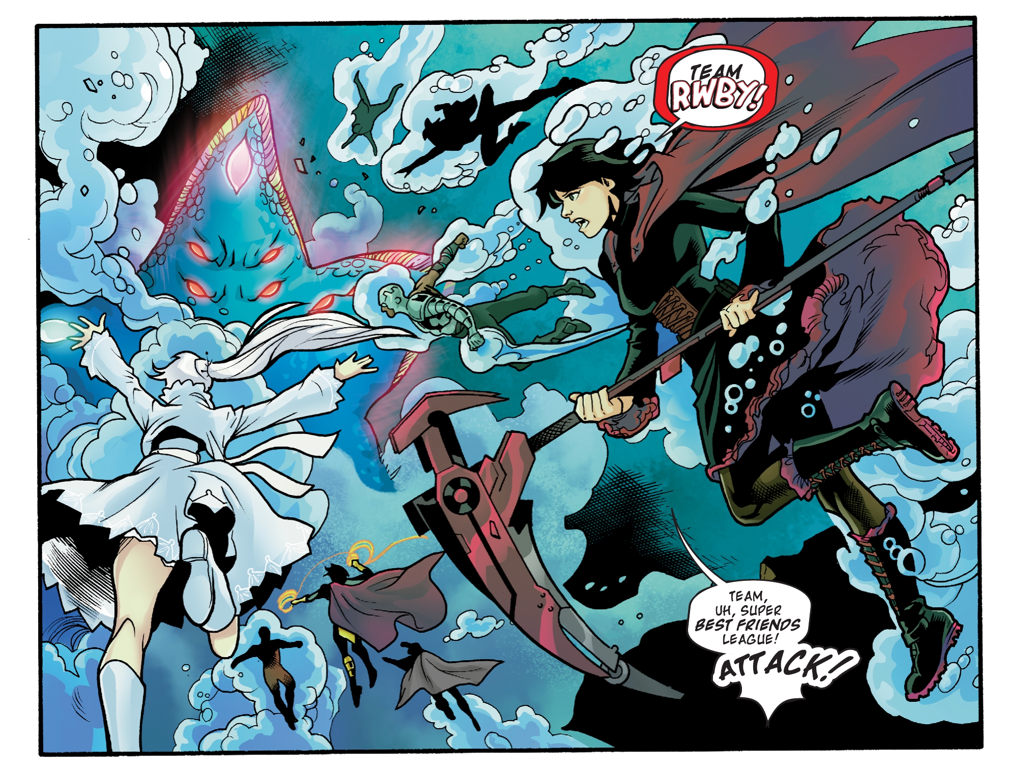 Read online RWBY/Justice League comic -  Issue #11 - 11