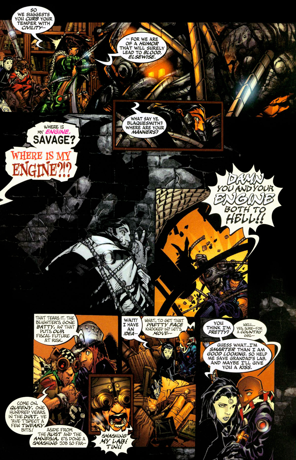 Read online Steampunk comic -  Issue #7 - 16