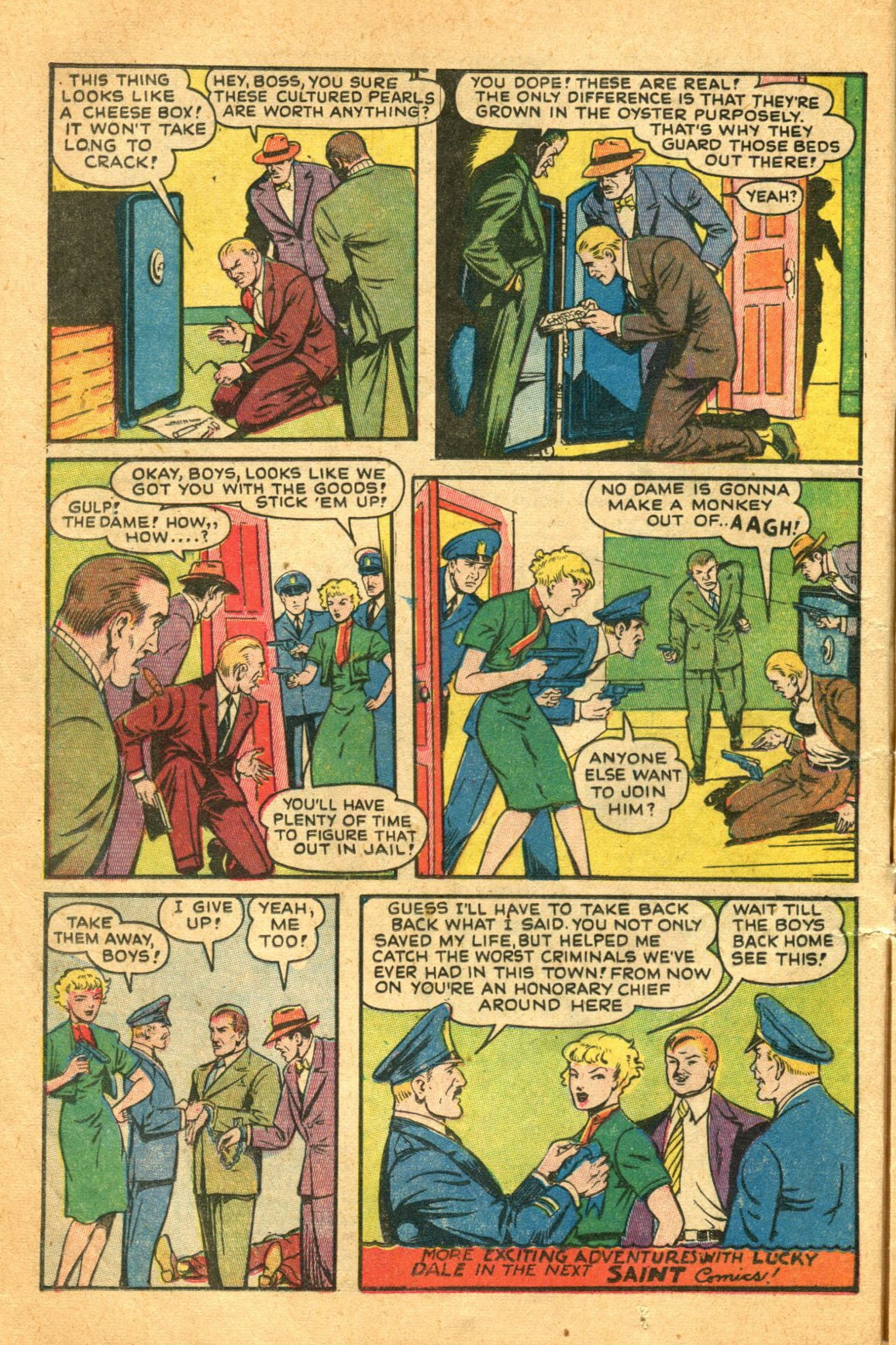 Read online The Saint (1947) comic -  Issue #2 - 16