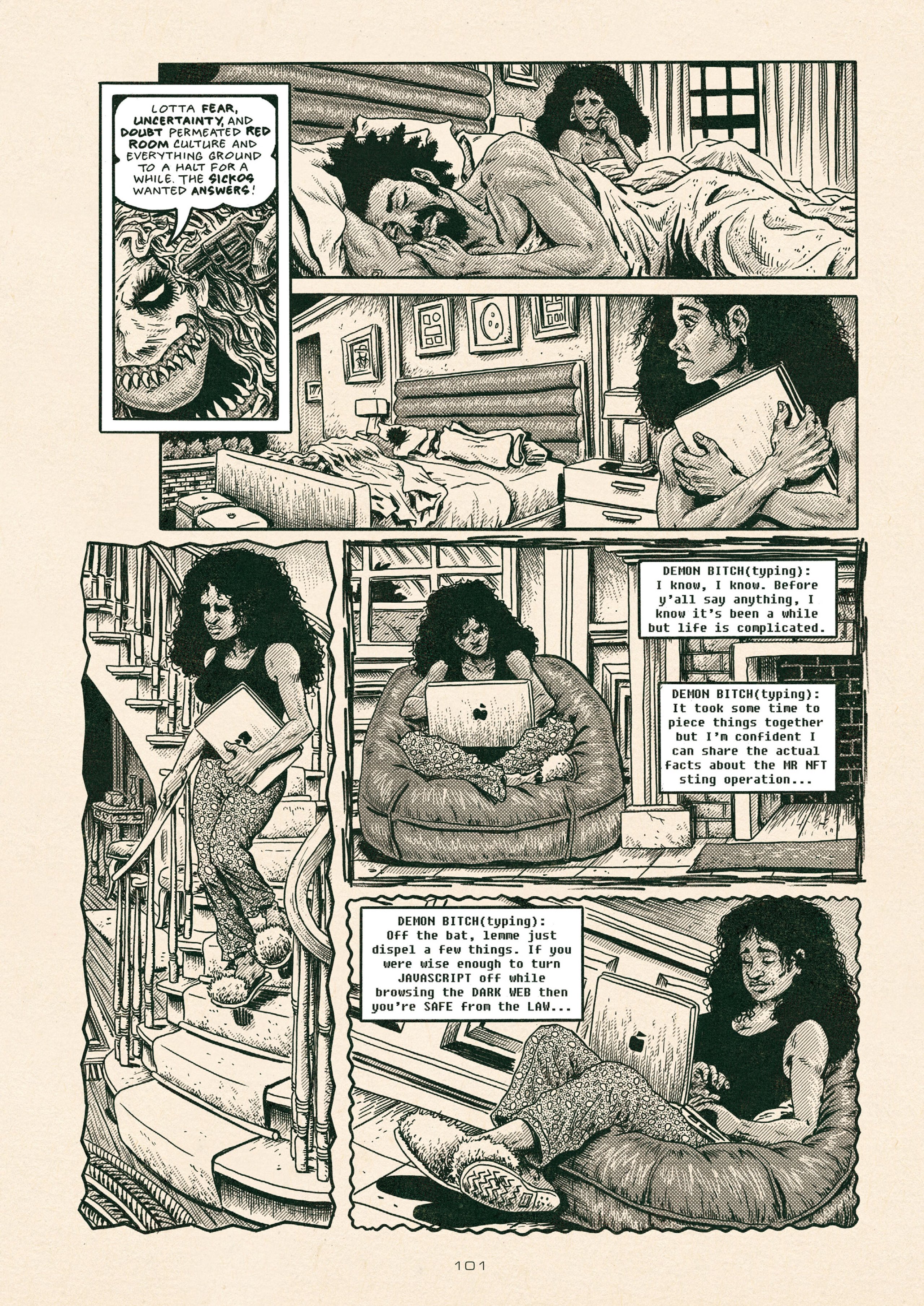 Read online Red Room: Trigger Warnings comic -  Issue # TPB - 111