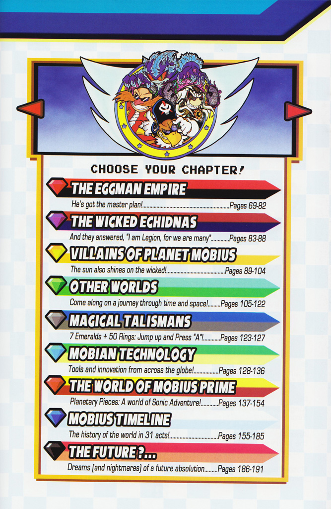 Read online Sonic the Hedgehog: The Complete Sonic Comic Encyclopedia comic -  Issue # TPB - 5