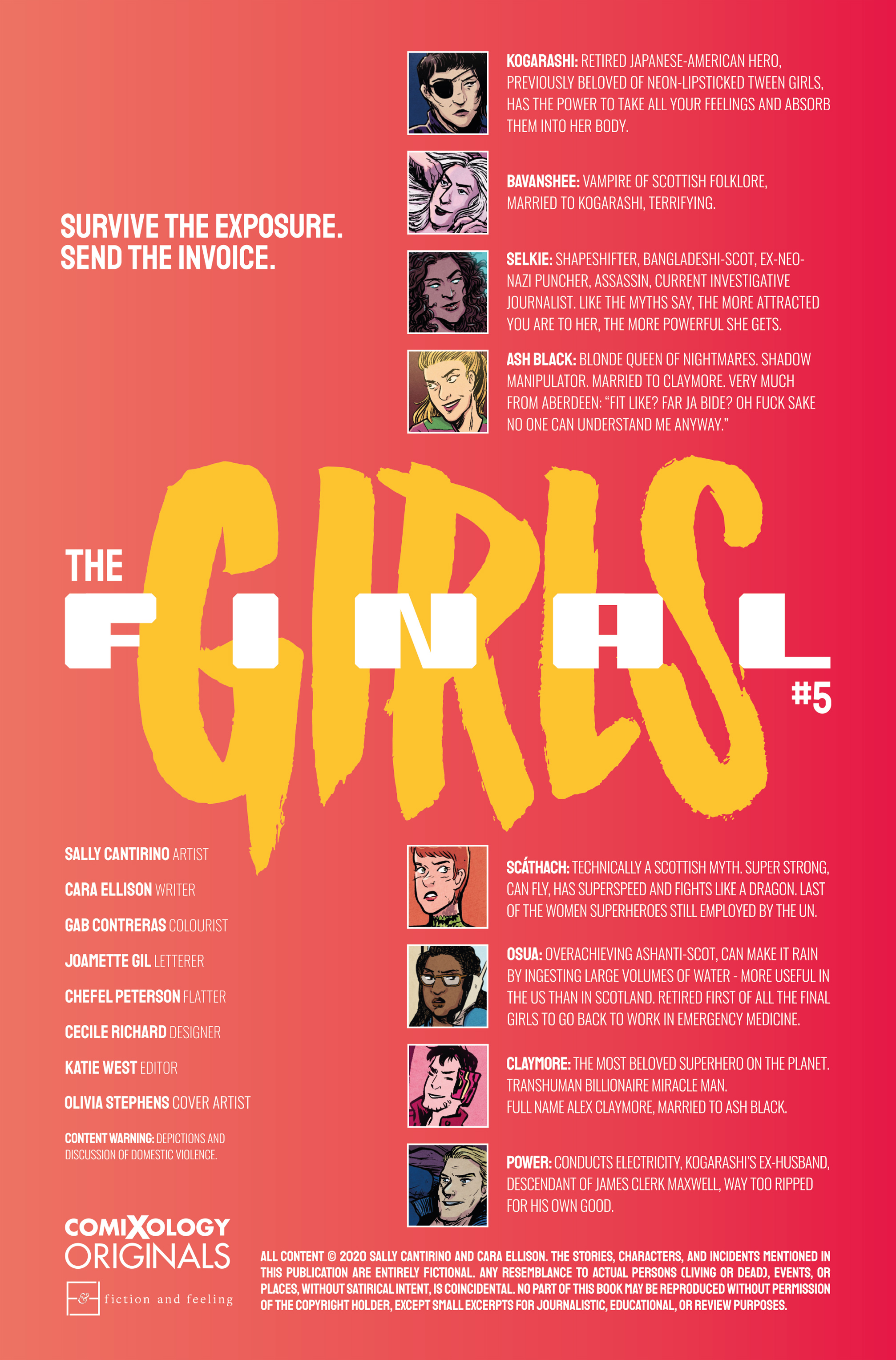 Read online The Final Girls comic -  Issue #5 - 2