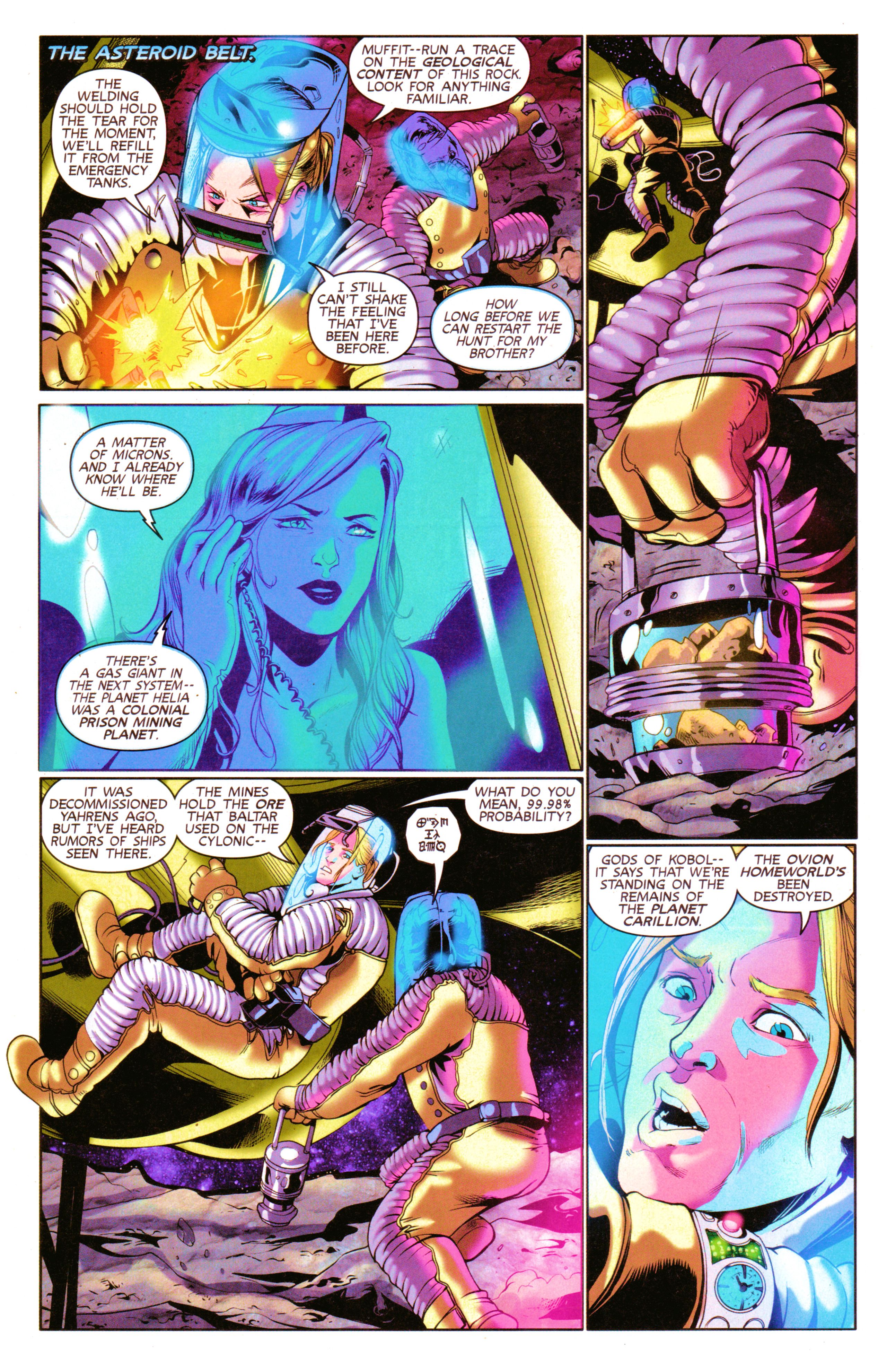 Read online Steampunk Battlestar Galactica 1880 comic -  Issue #2 - 16
