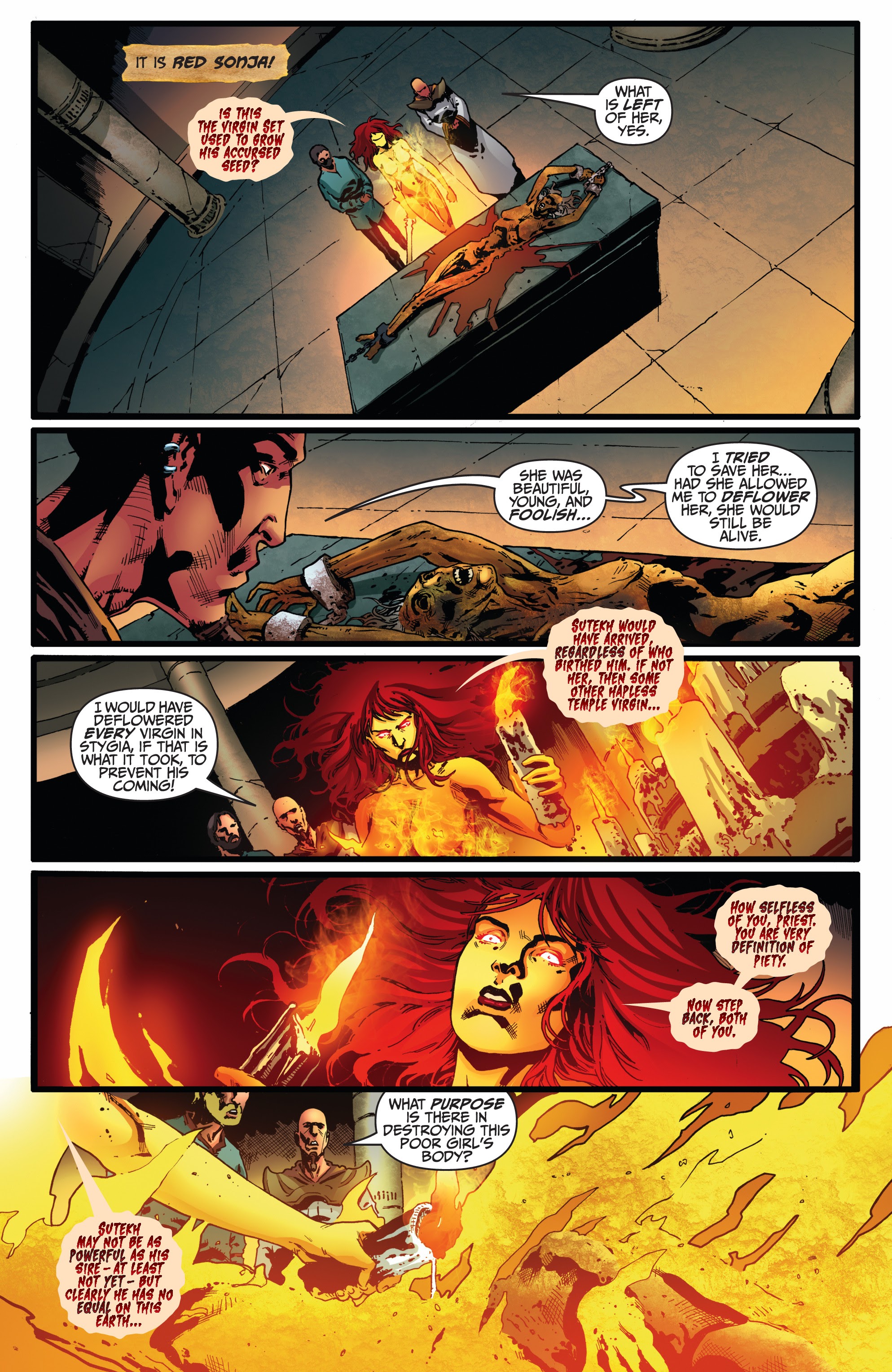 Read online Red Sonja: Vulture's Circle comic -  Issue # _TPB - 91