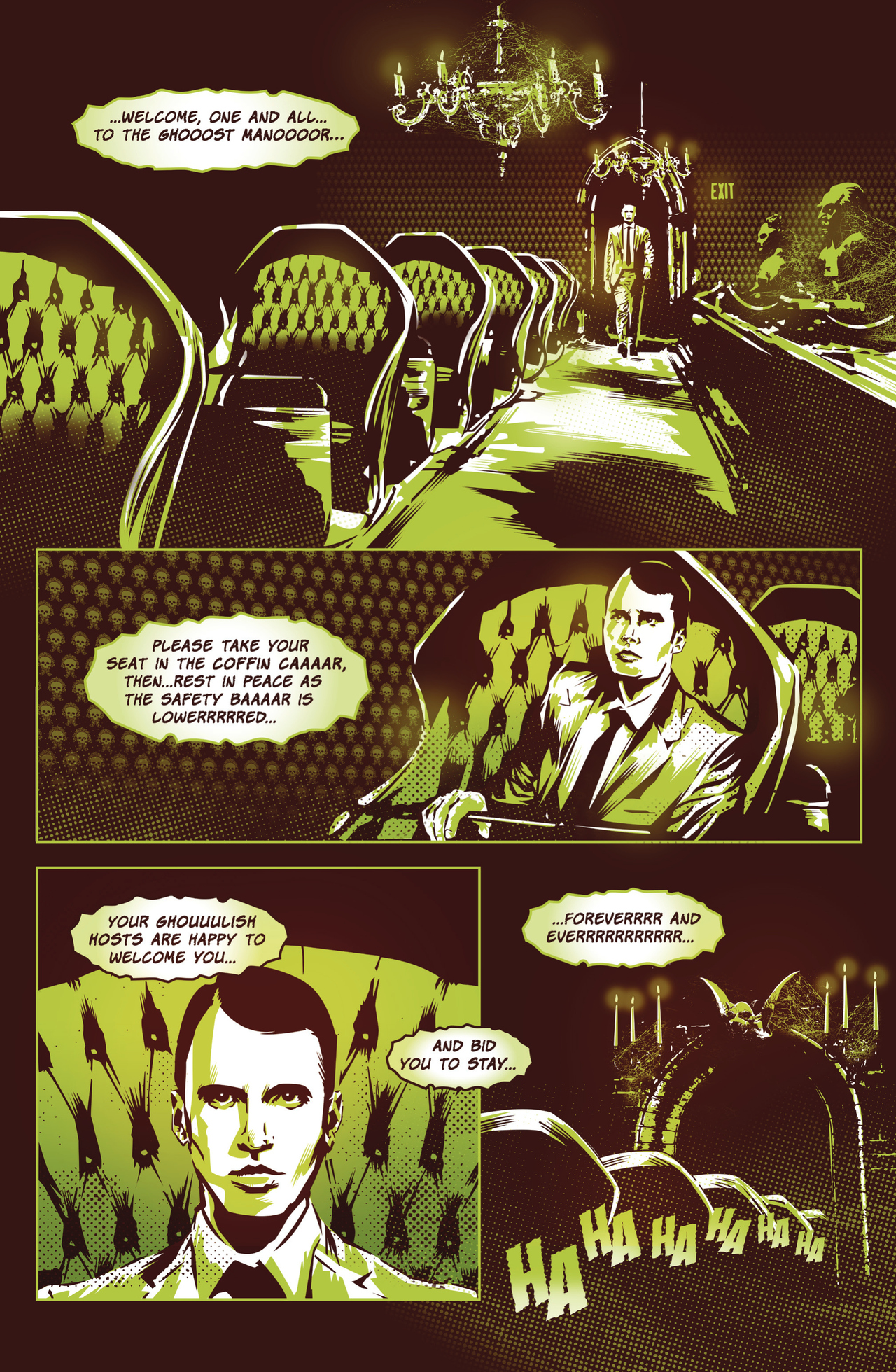 Read online Doctor Rigby: Where Dwells the Ghostly Baron comic -  Issue # Full - 8