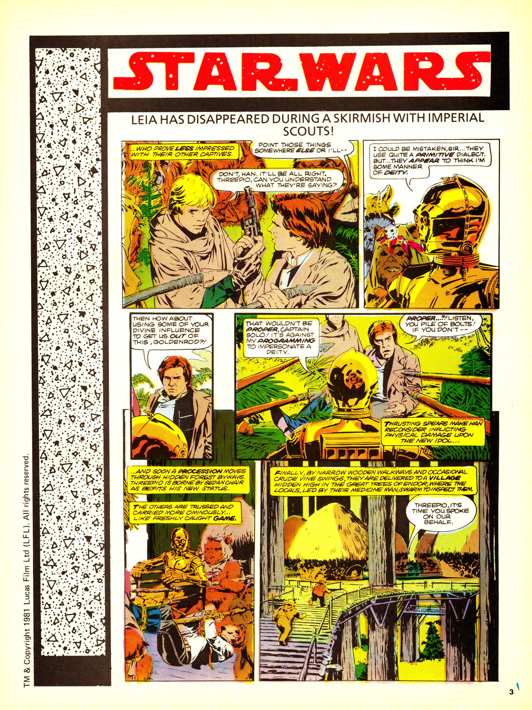 Read online Return of the Jedi comic -  Issue #154 - 3