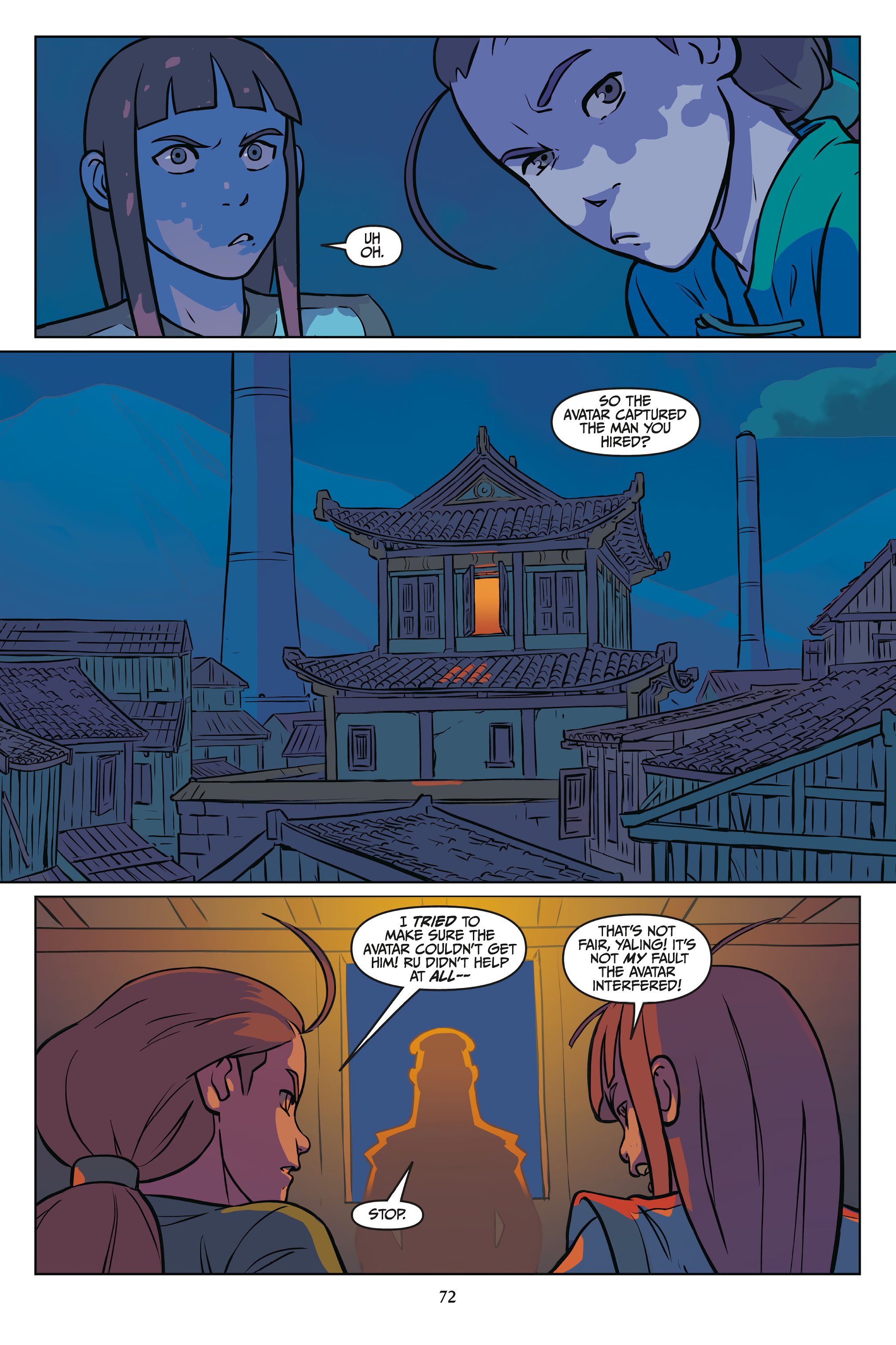 Read online Nickelodeon Avatar: The Last Airbender - Imbalance comic -  Issue # _Omnibus (Part 1) - 73