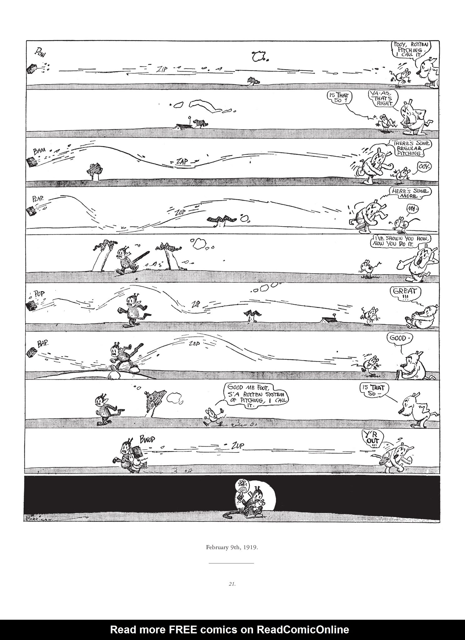 Read online Krazy & Ignatz comic -  Issue # TPB 2 - 21