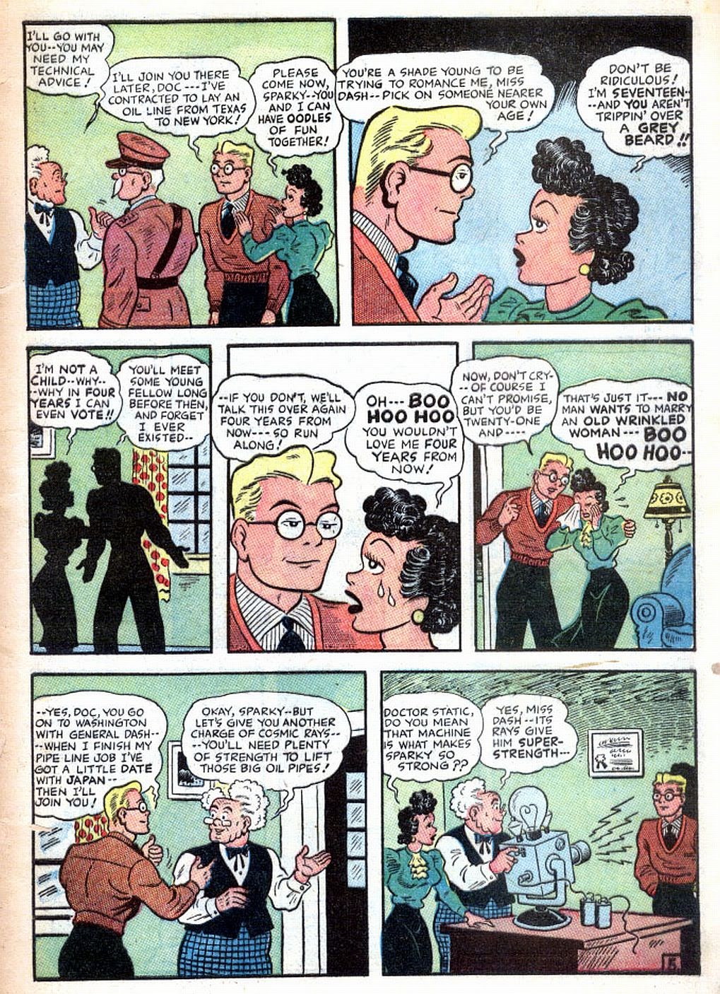 Read online Sparky Watts comic -  Issue #1 - 7