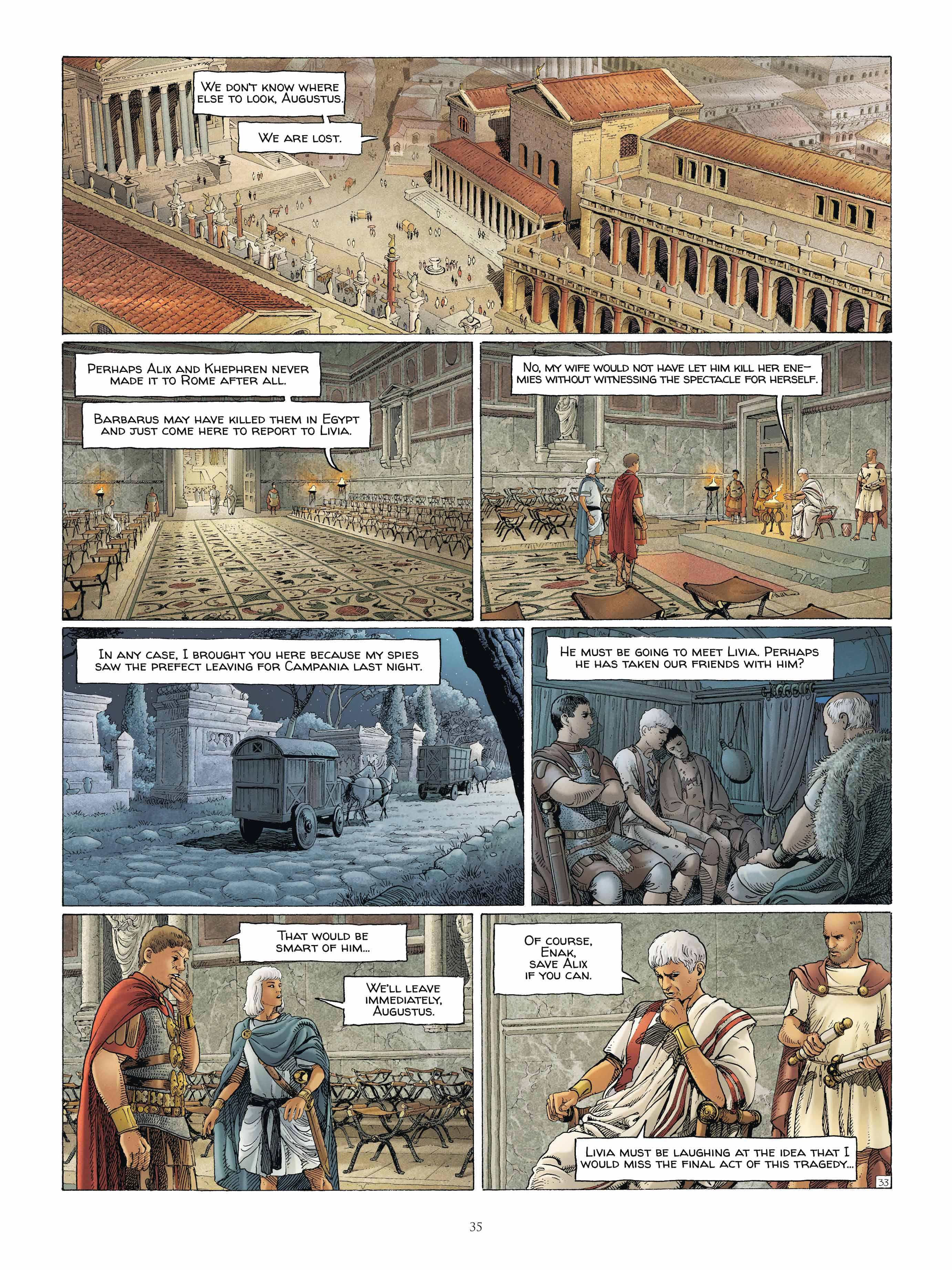 Read online Alix Senator comic -  Issue #7 - 36