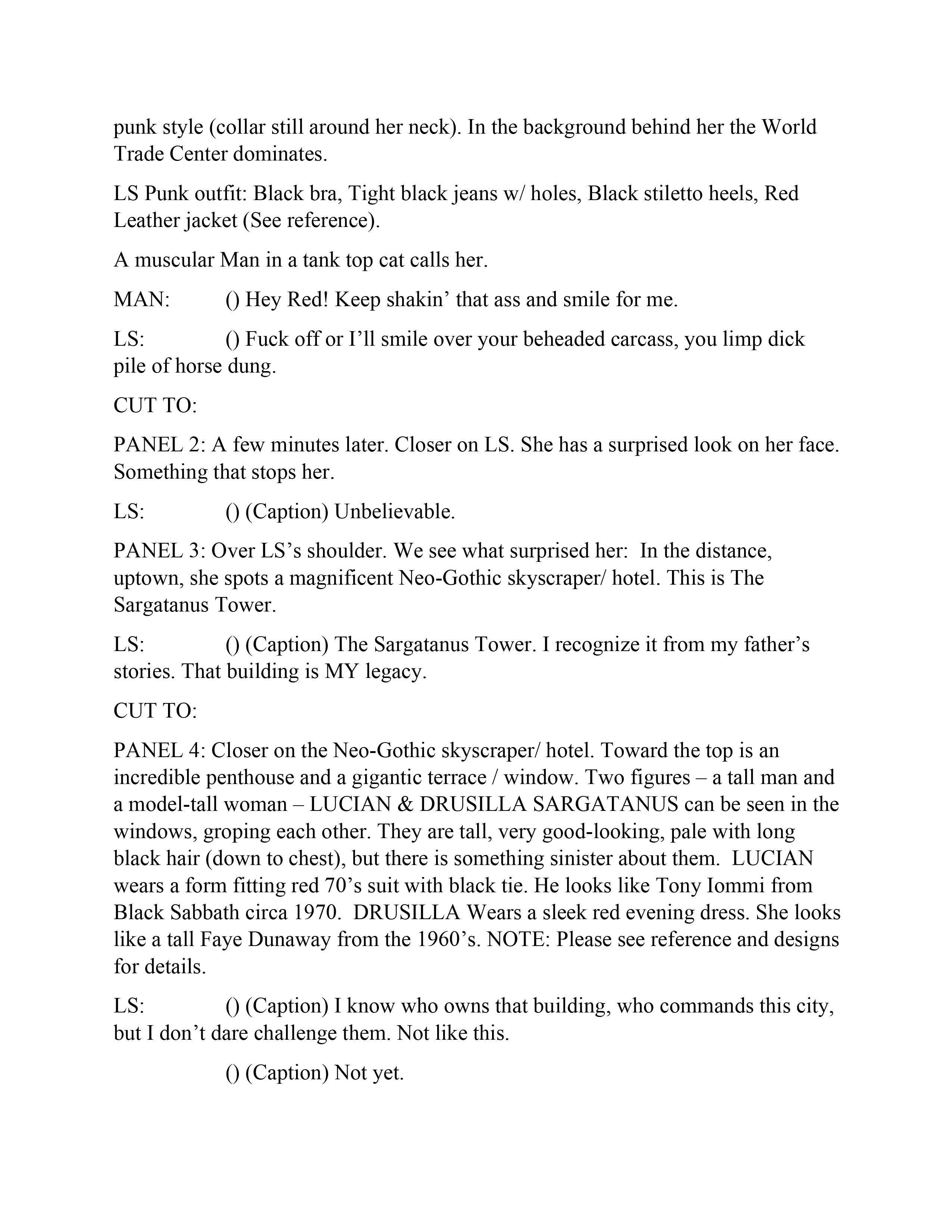 Read online Lady Satanus: Sinister Urge comic -  Issue # TPB - 58