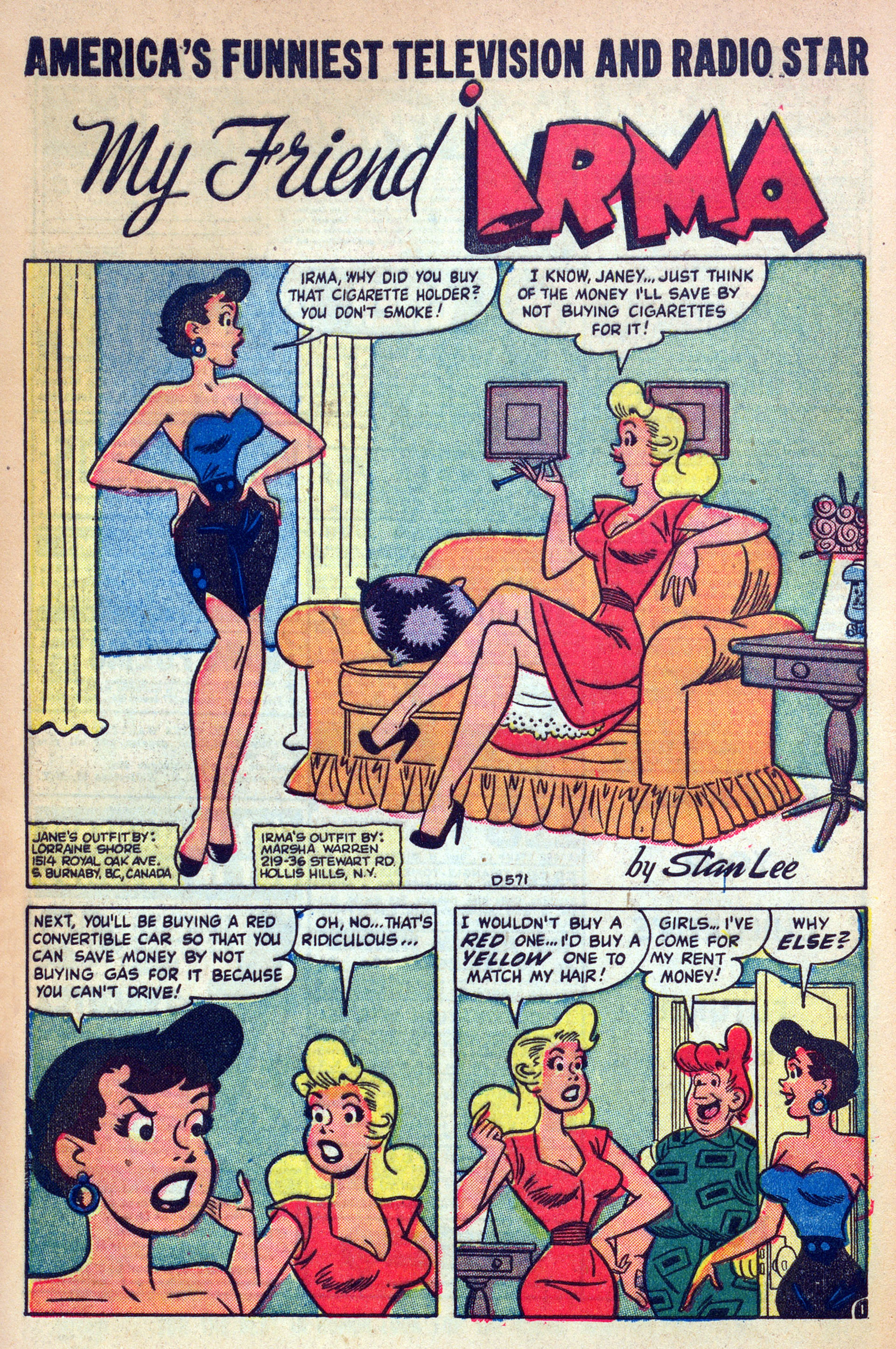 Read online My Friend Irma comic -  Issue #39 - 28