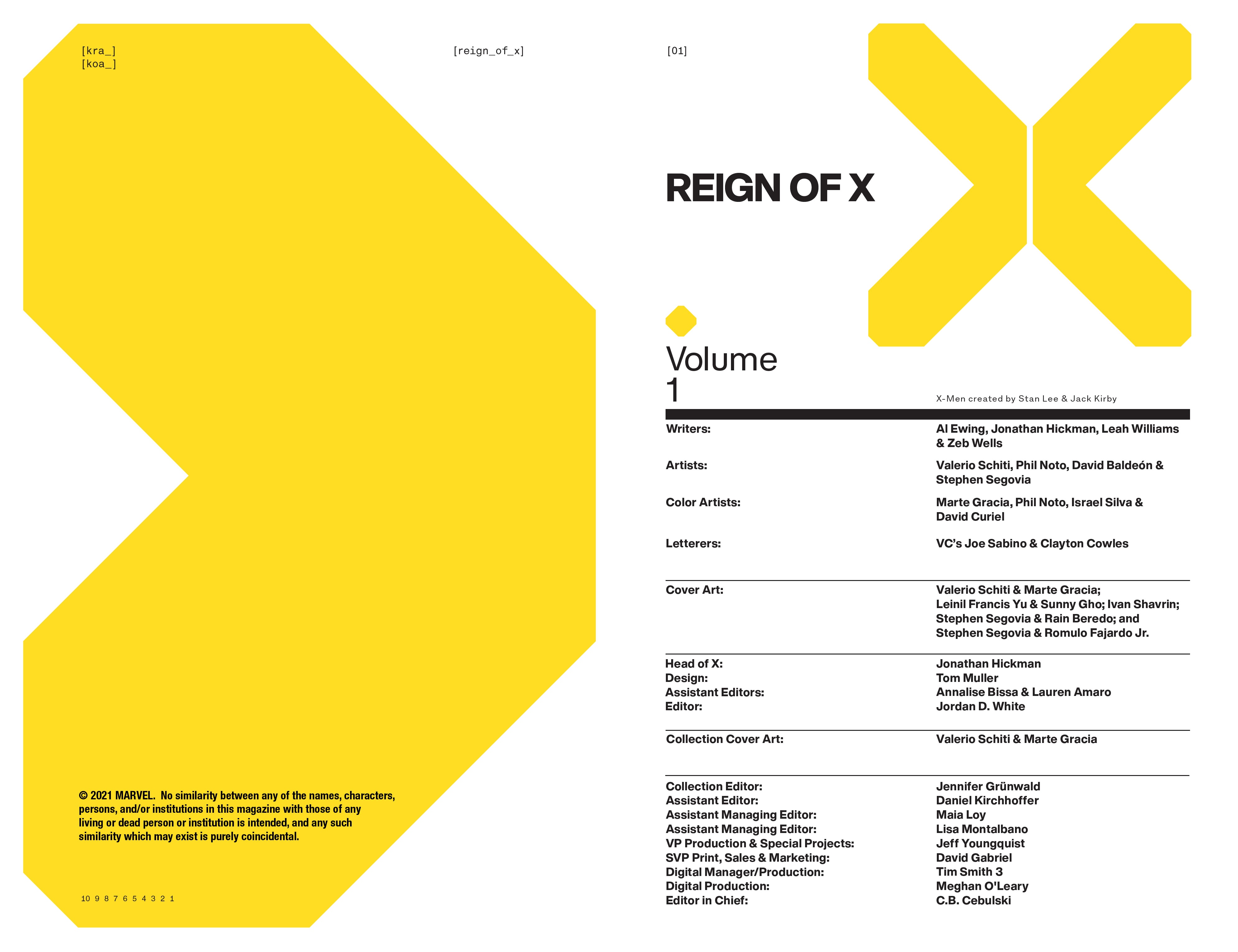 Read online Reign of X comic -  Issue # TPB 1 - 3