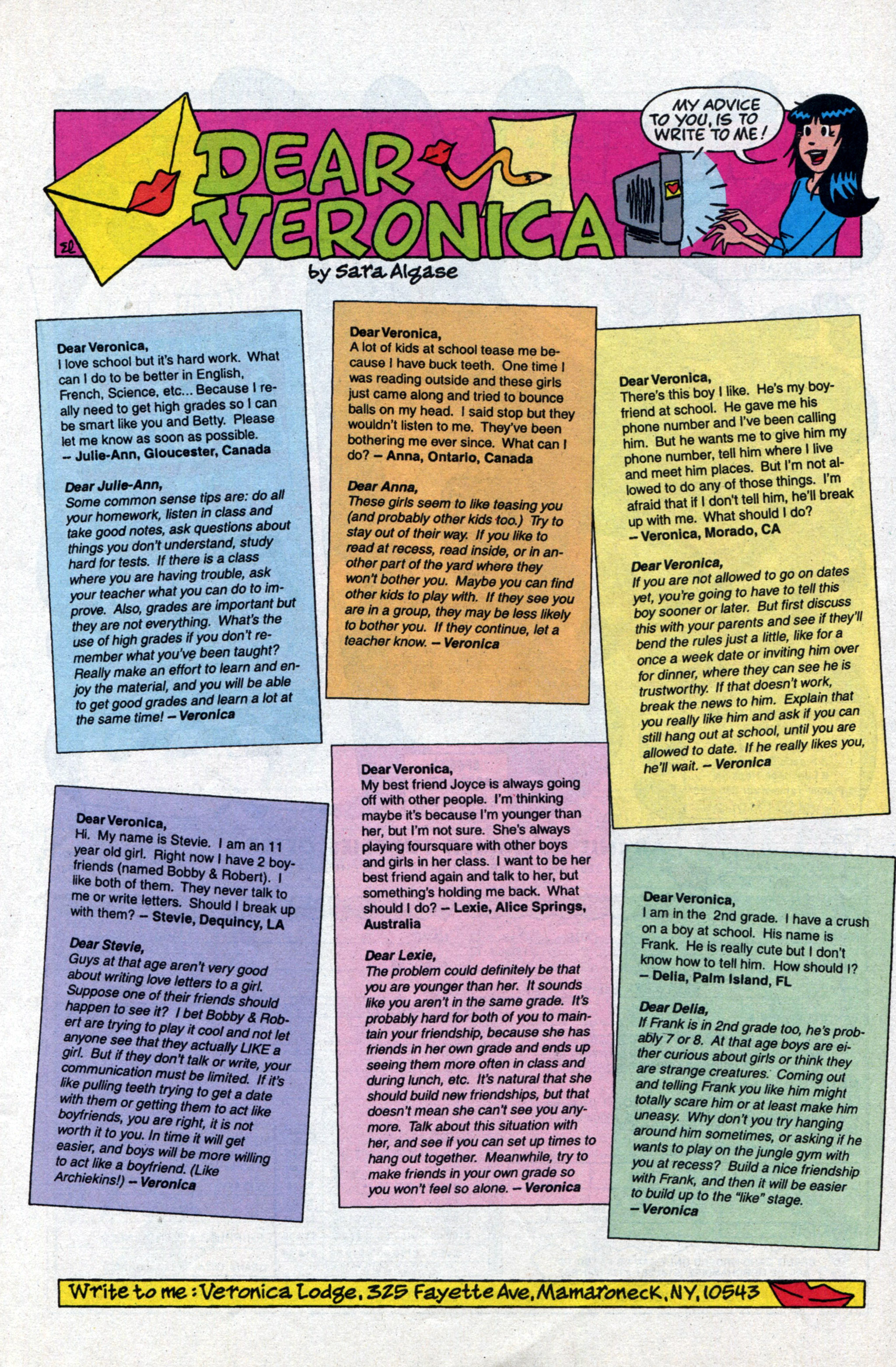 Read online Veronica comic -  Issue #37 - 11