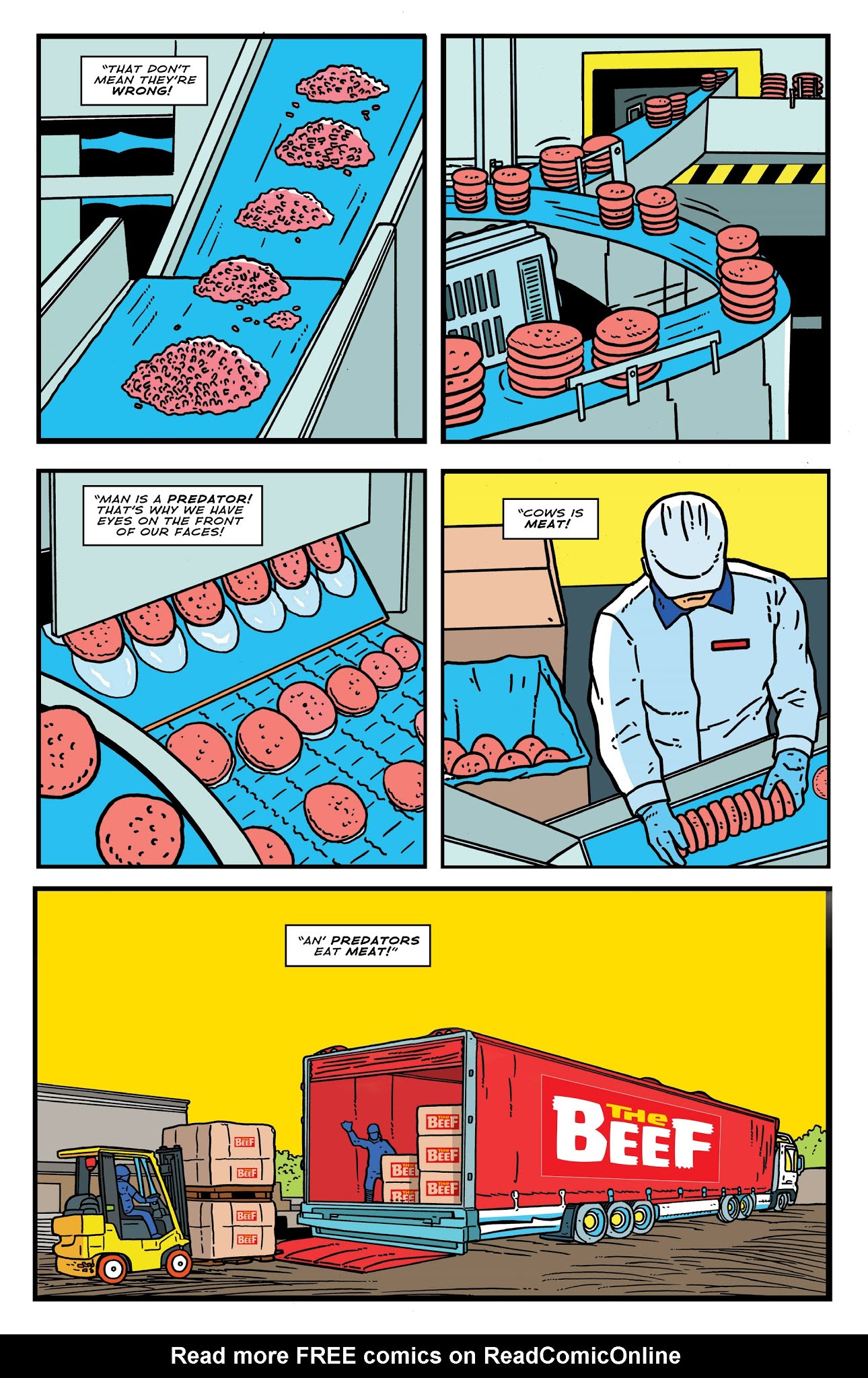 Read online The Beef comic -  Issue #5 - 22