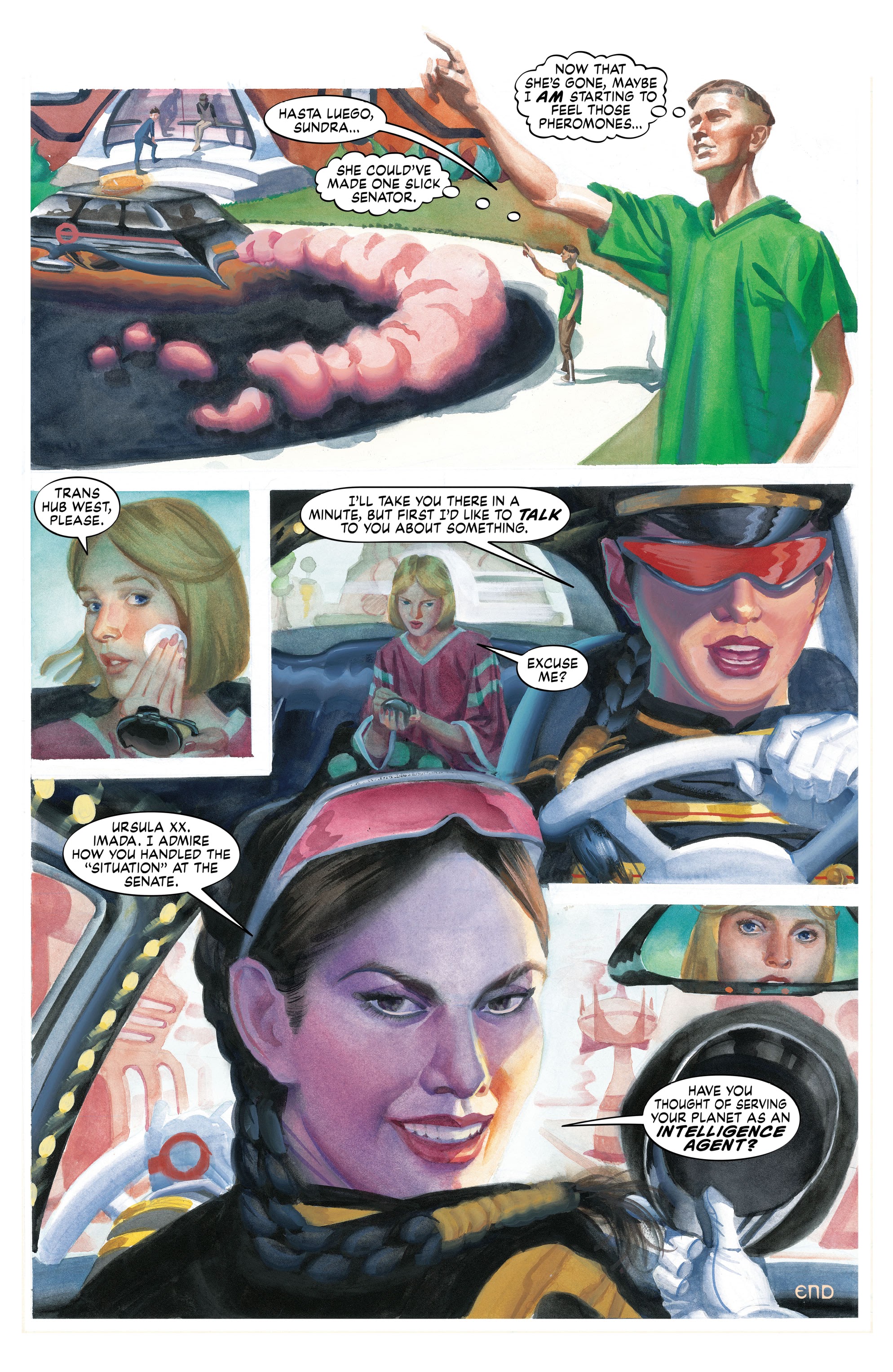 Read online Nexus Newspaper Strips: The Coming of Gourmando comic -  Issue # TPB (Part 2) - 54