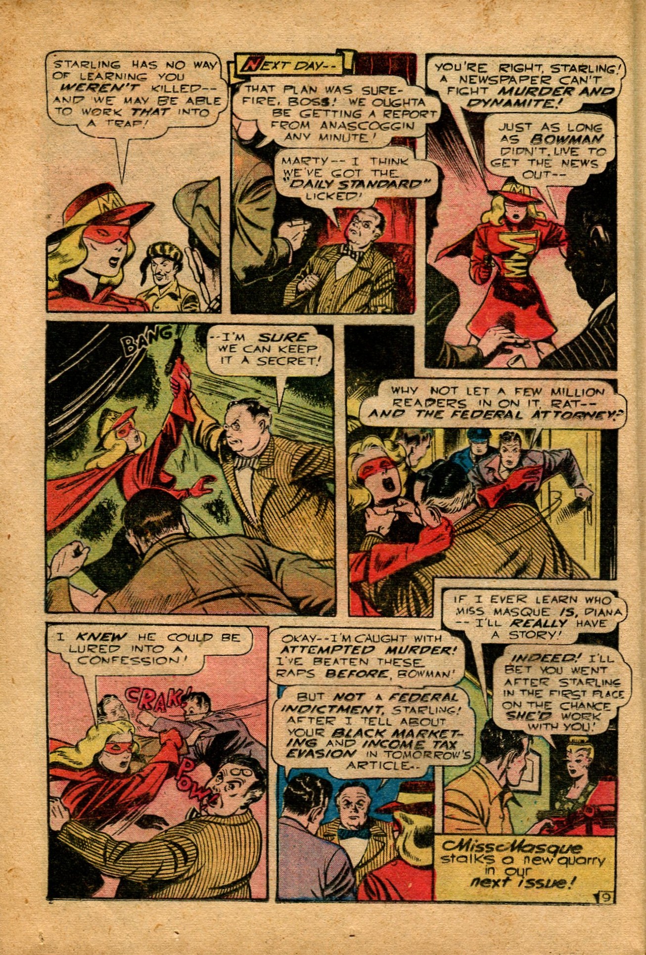 Read online Exciting Comics comic -  Issue #53 - 33