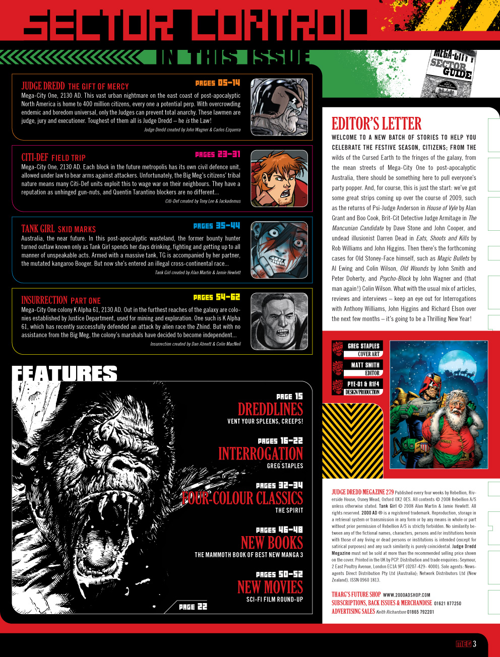Read online Judge Dredd Megazine (Vol. 5) comic -  Issue #279 - 3