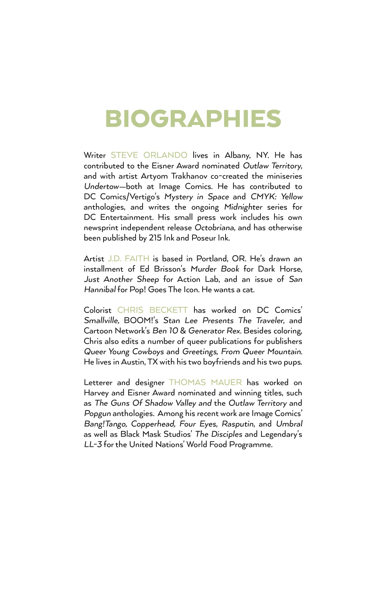 Read online Virgil comic -  Issue # TPB - 98