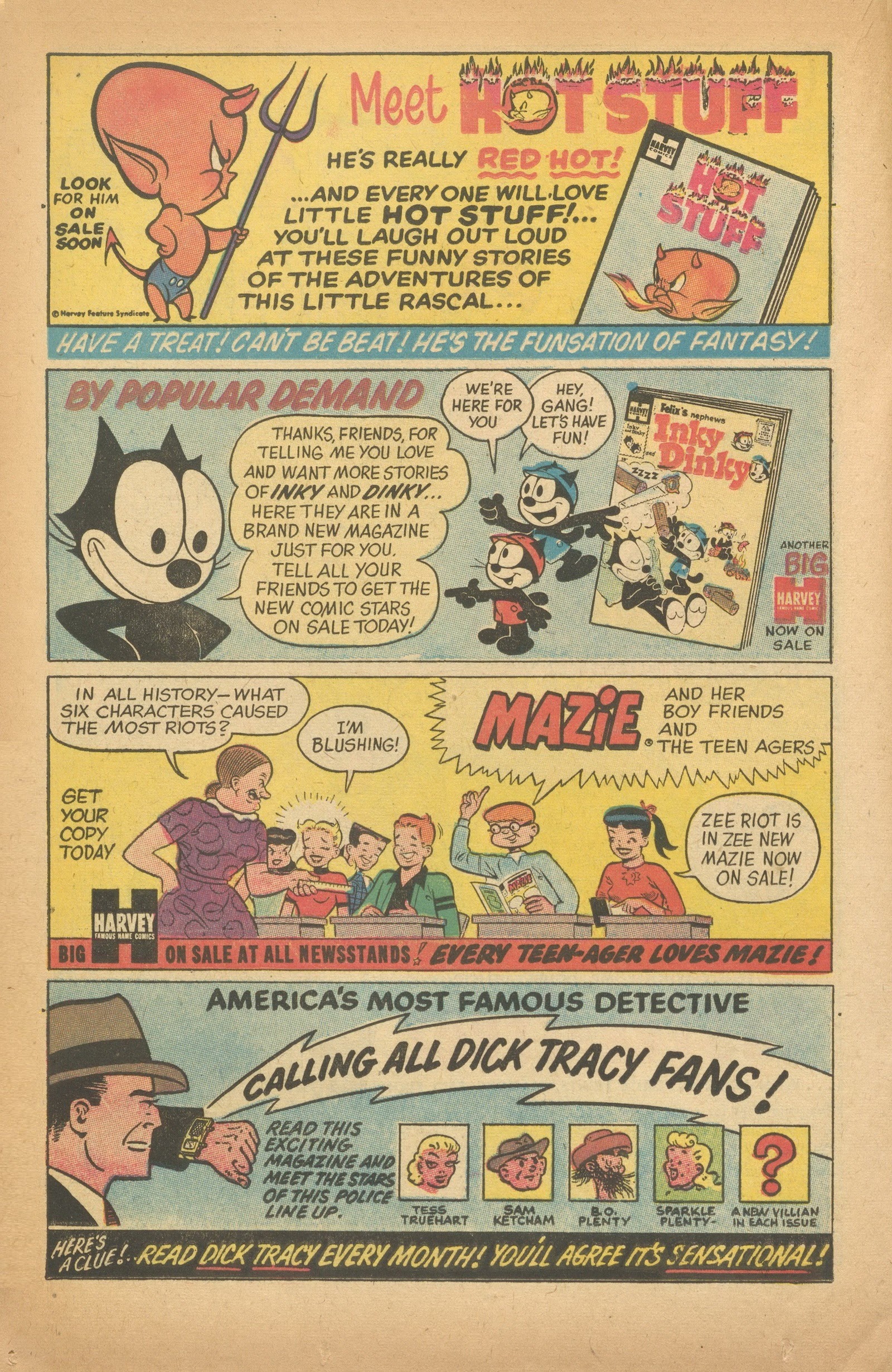Read online Felix the Cat (1955) comic -  Issue #87 - 20