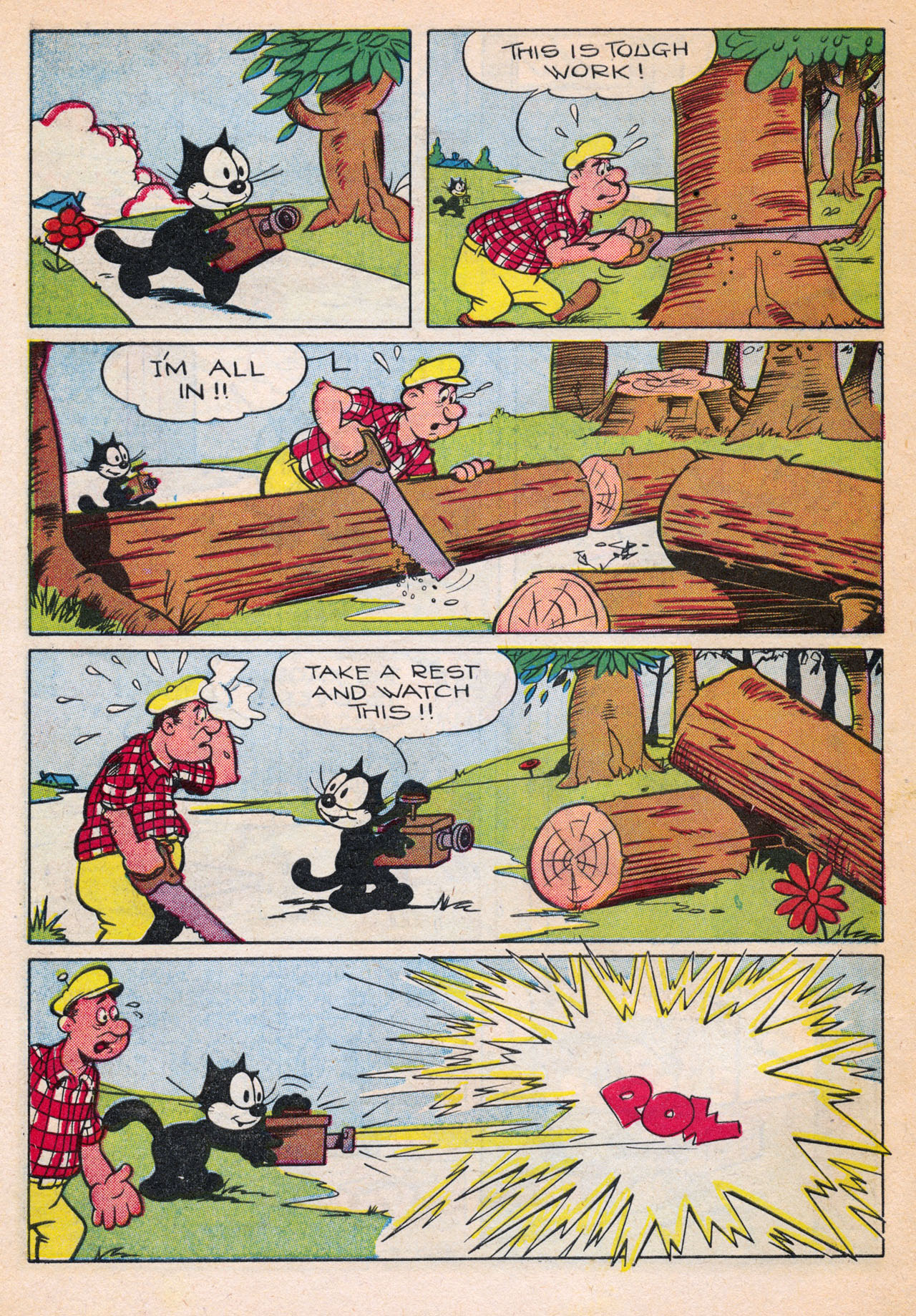 Read online Felix the Cat (1948) comic -  Issue #19 - 12