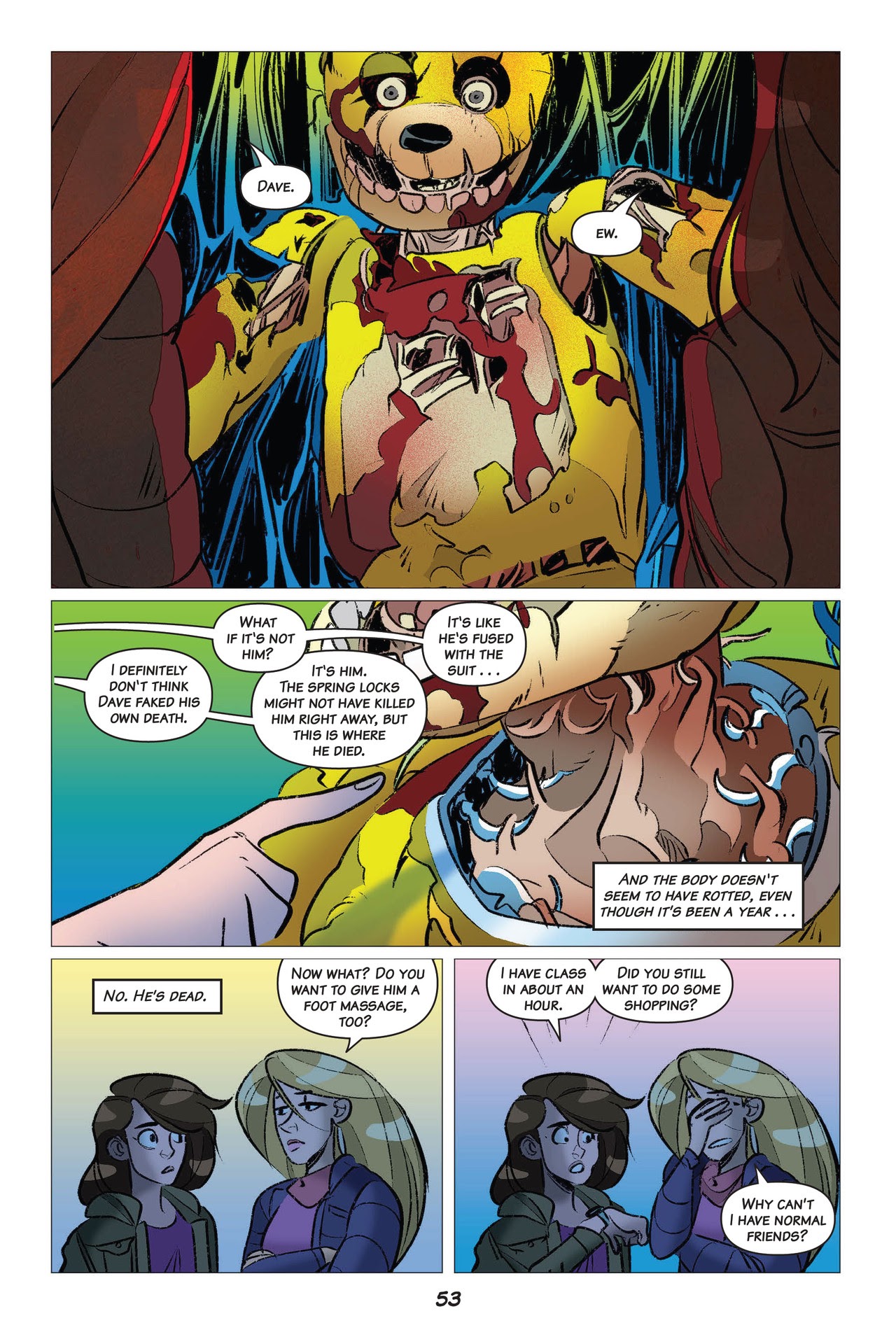 Read online Five Nights At Freddy's comic -  Issue # The Twisted Ones (Part 1) - 54