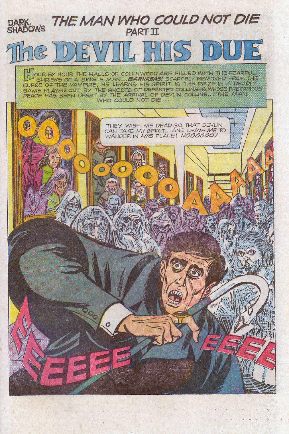 Read online Dark Shadows (1969) comic -  Issue #4 - 21