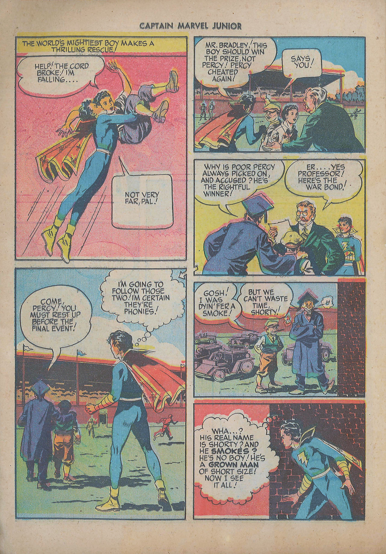 Read online Captain Marvel, Jr. comic -  Issue #23 - 21