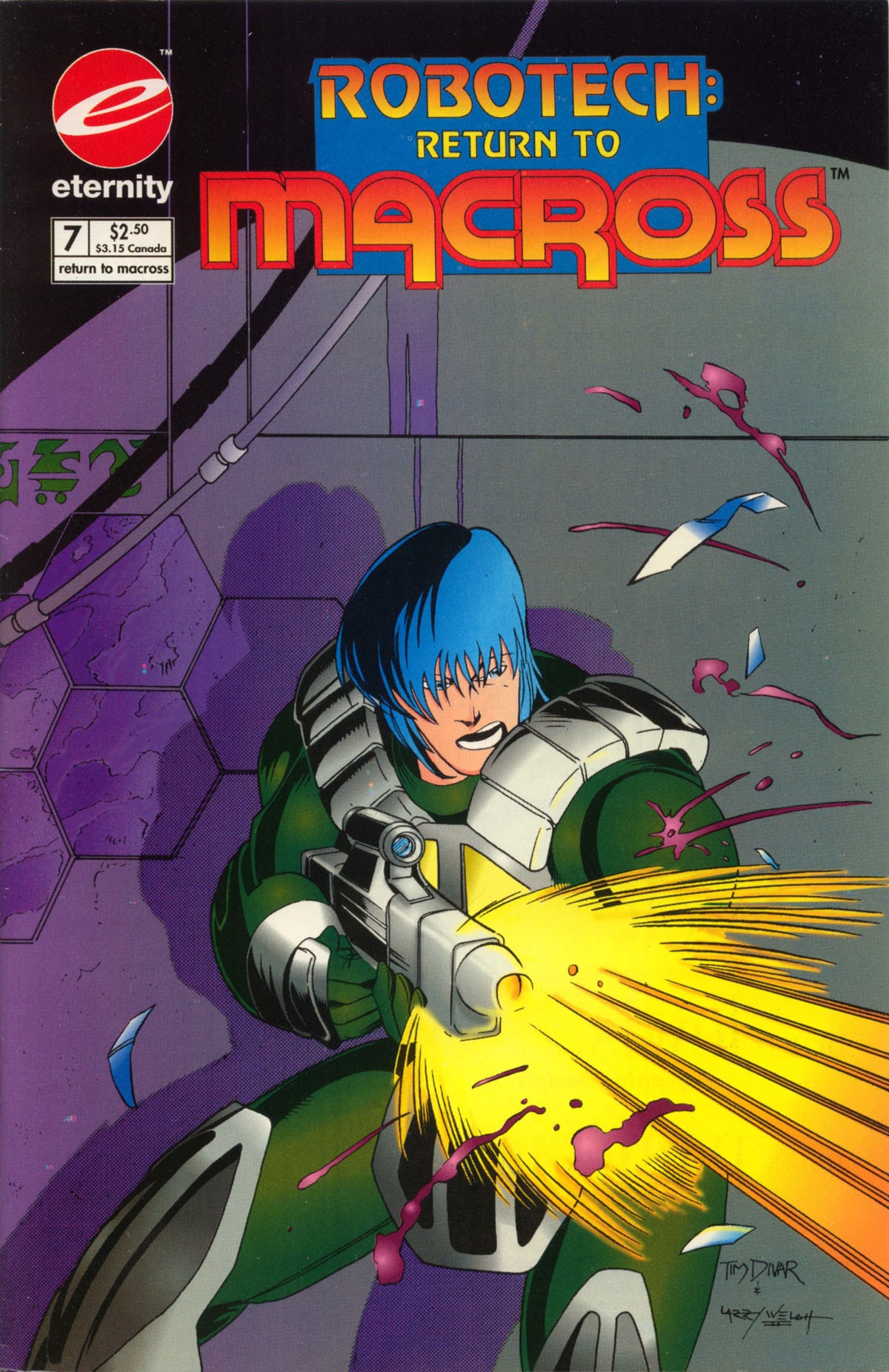 Read online Robotech: Return to Macross comic -  Issue #7 - 1
