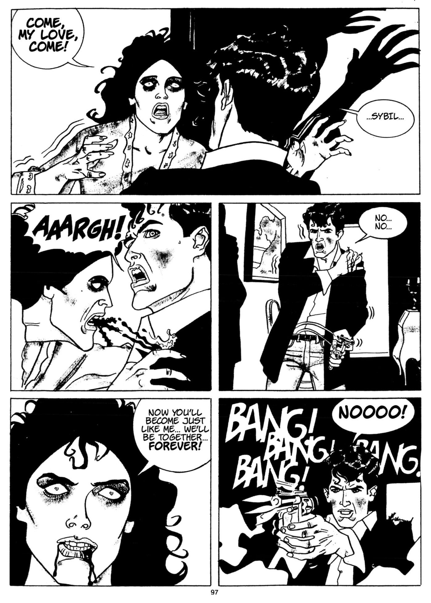 Read online Dylan Dog (1986) comic -  Issue #1 - 97