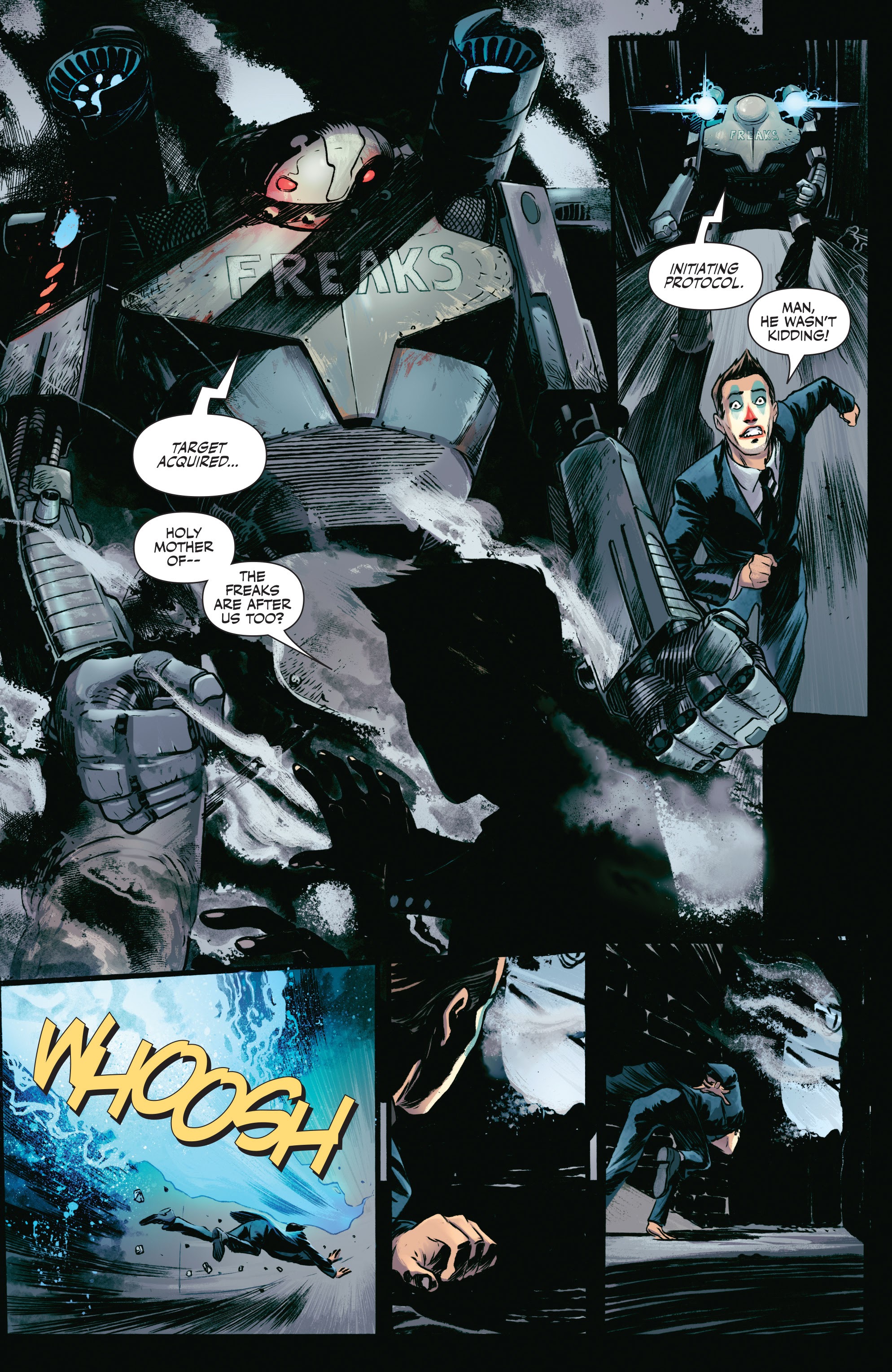 Read online Robot Clown Mob comic -  Issue # TPB - 50