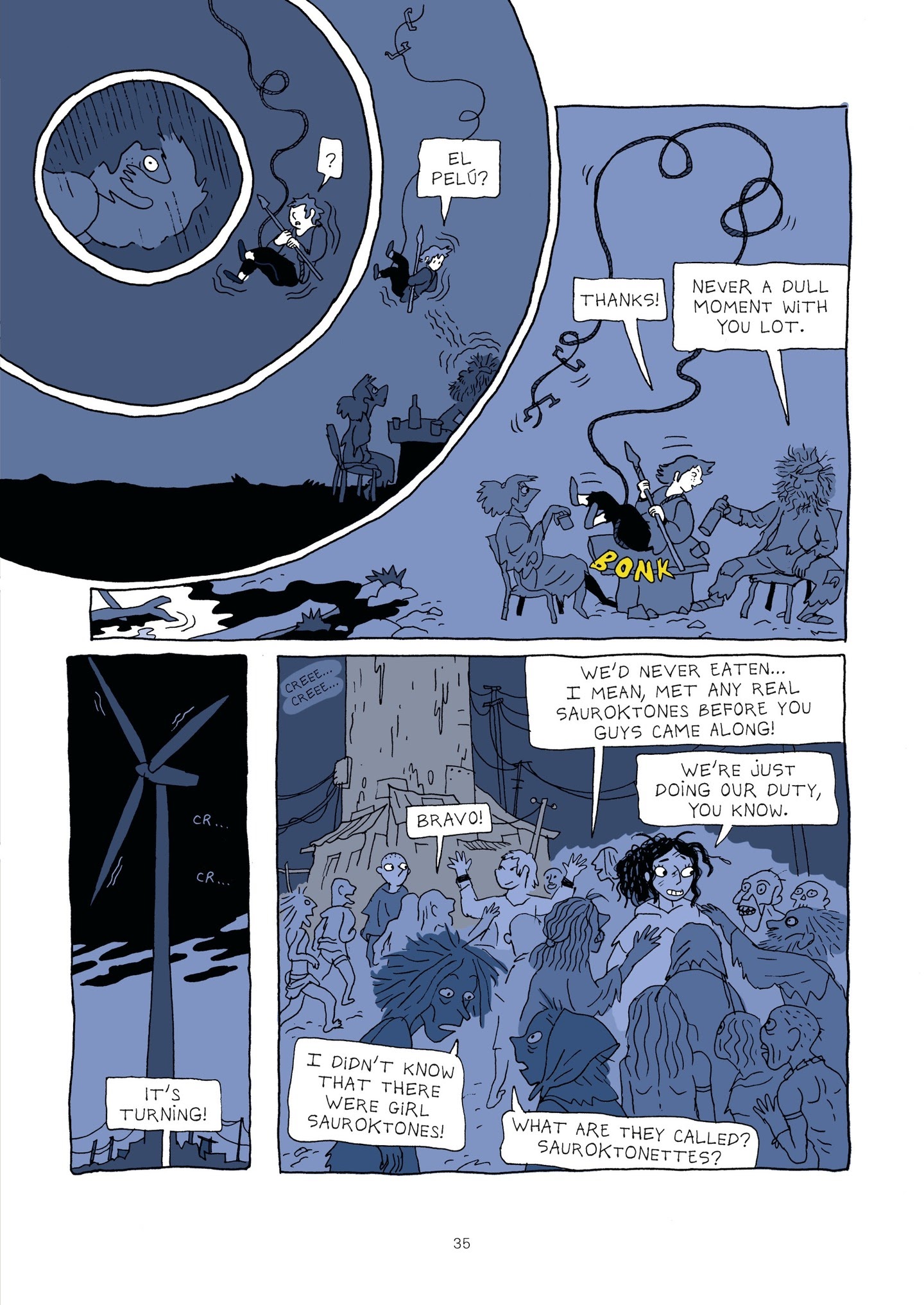 Read online The Sauroktones comic -  Issue #4 - 37