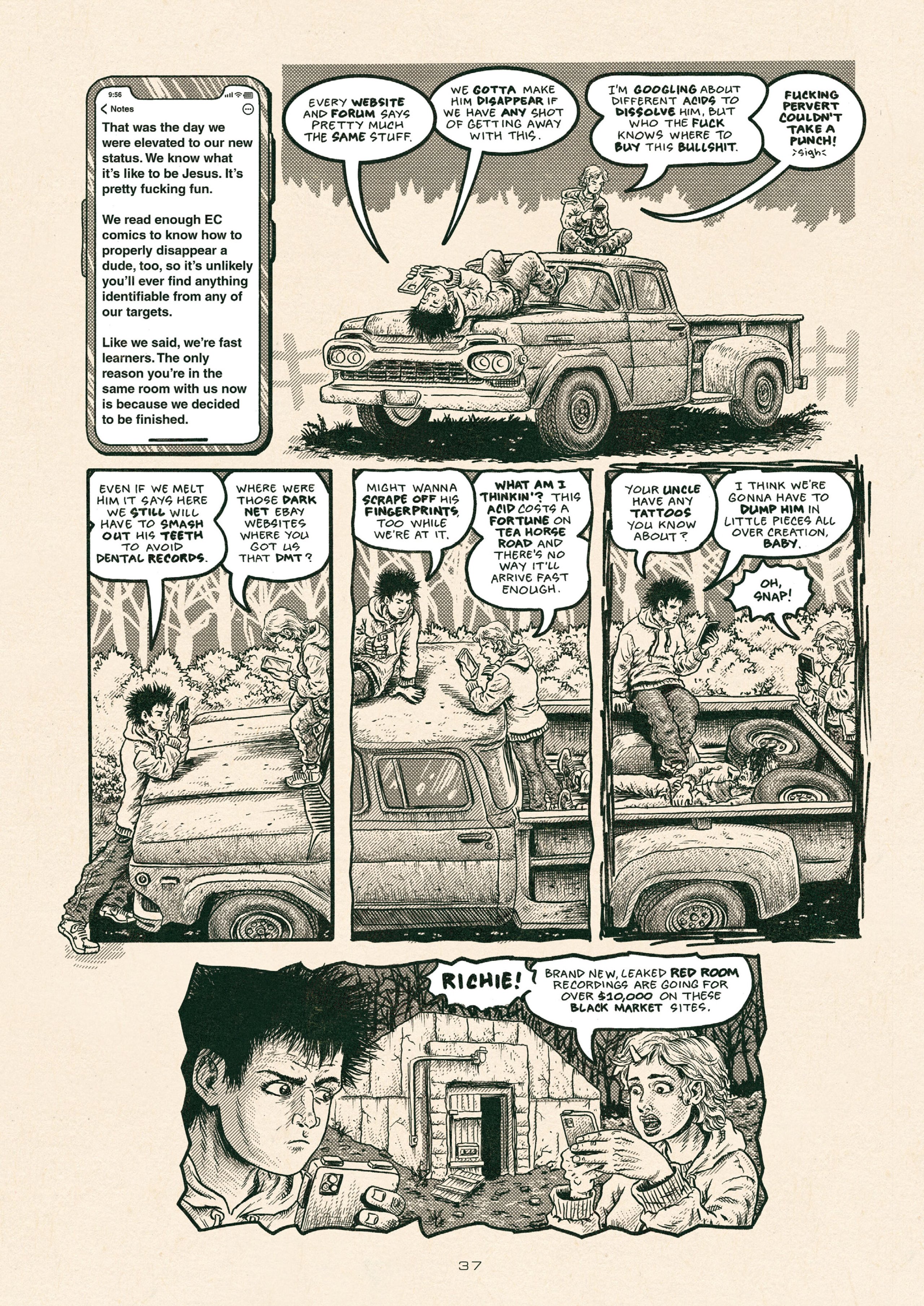Read online Red Room: Trigger Warnings comic -  Issue # TPB - 47