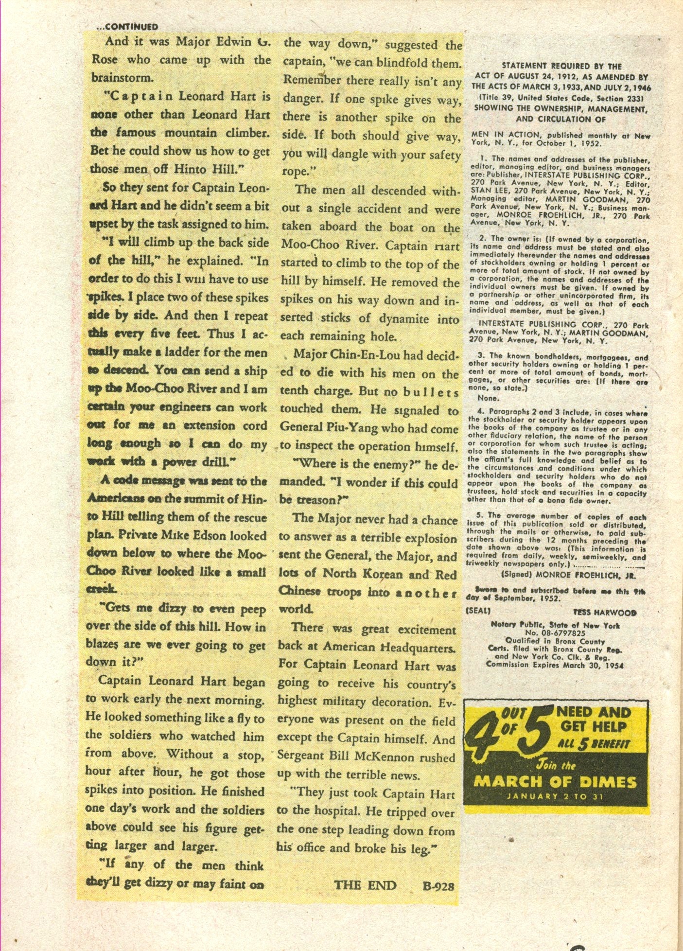 Read online Battle Brady comic -  Issue #12 - 20