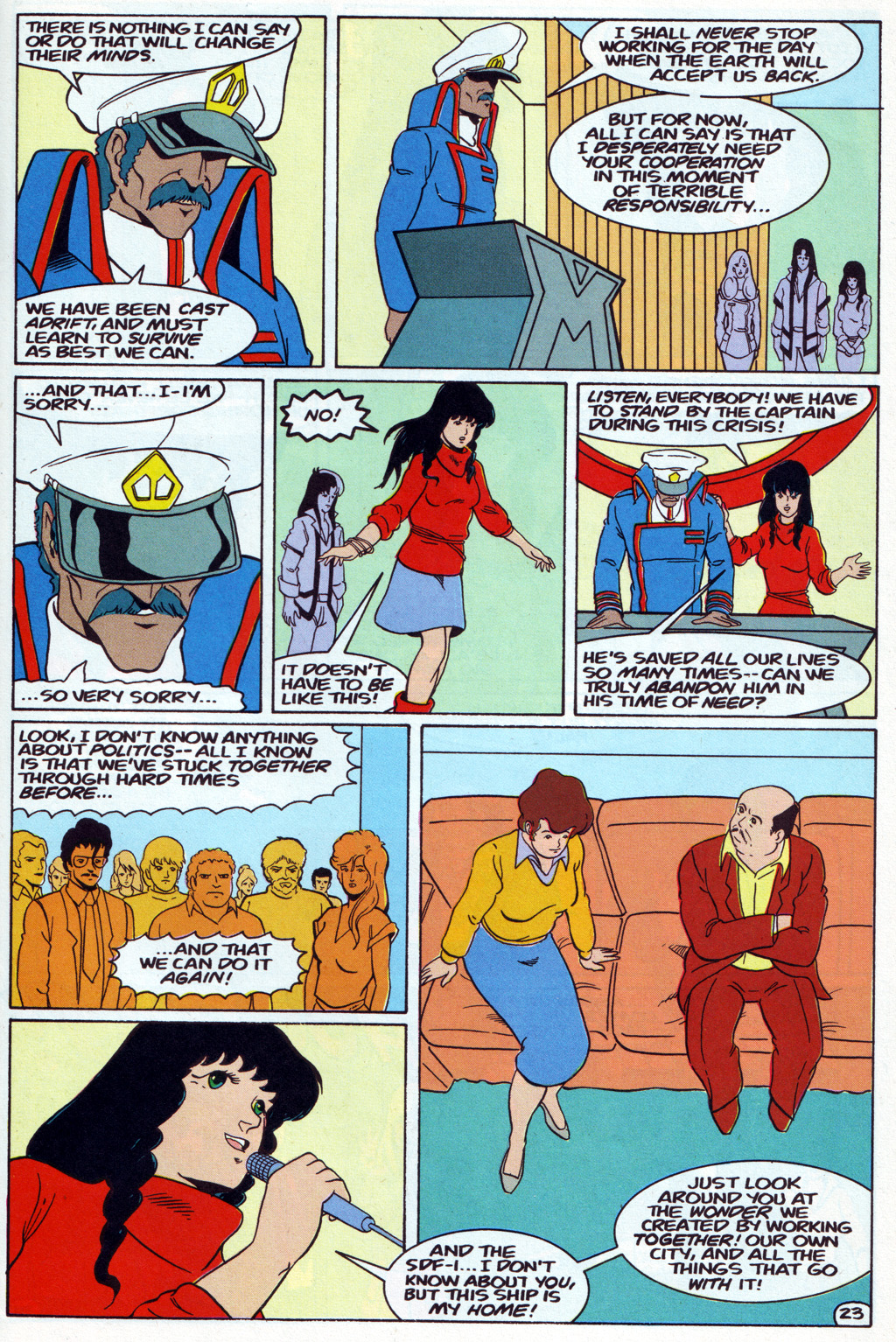 Read online Robotech The Macross Saga comic -  Issue #20 - 25