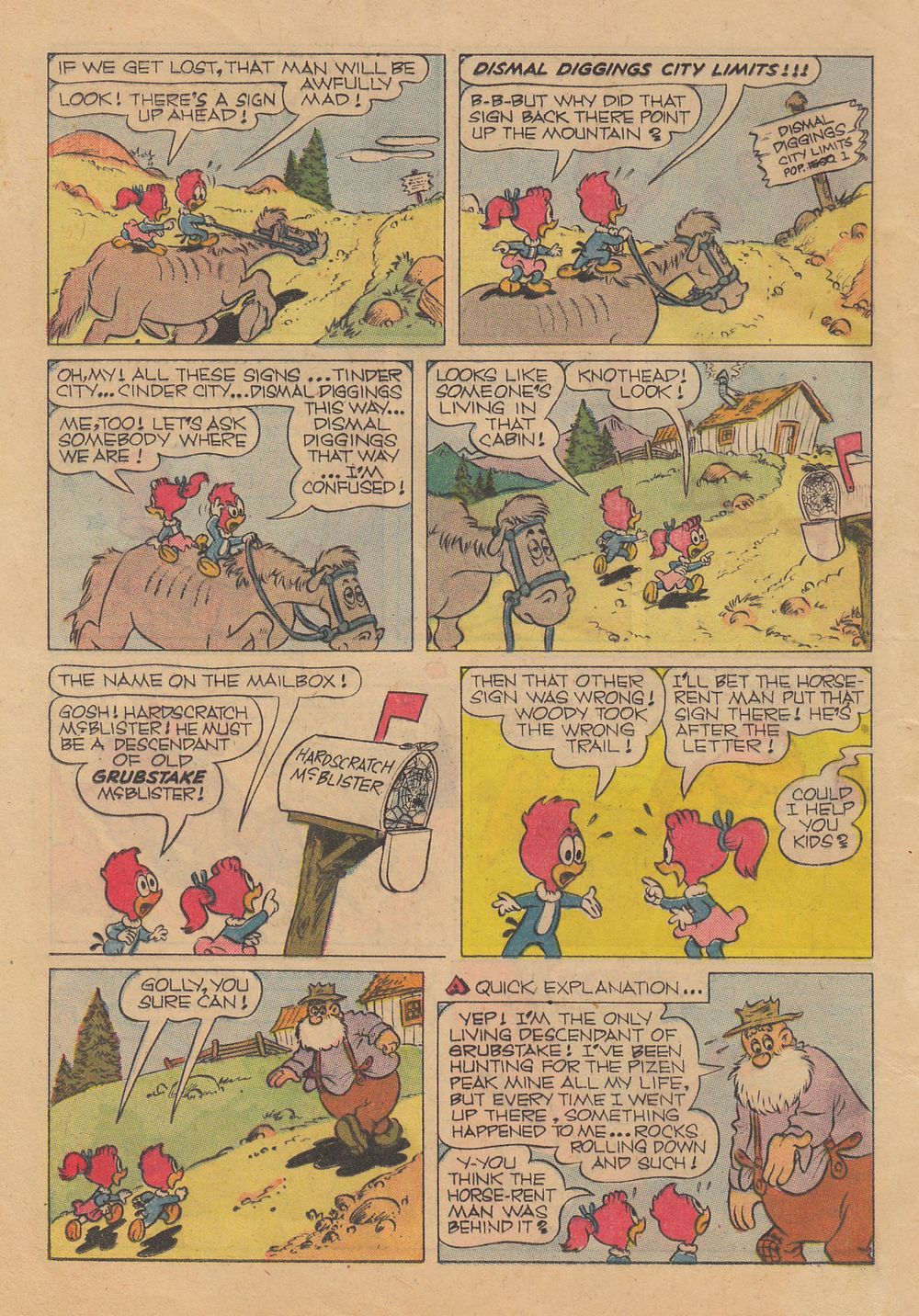 Read online Walter Lantz Woody Woodpecker (1952) comic -  Issue #61 - 12