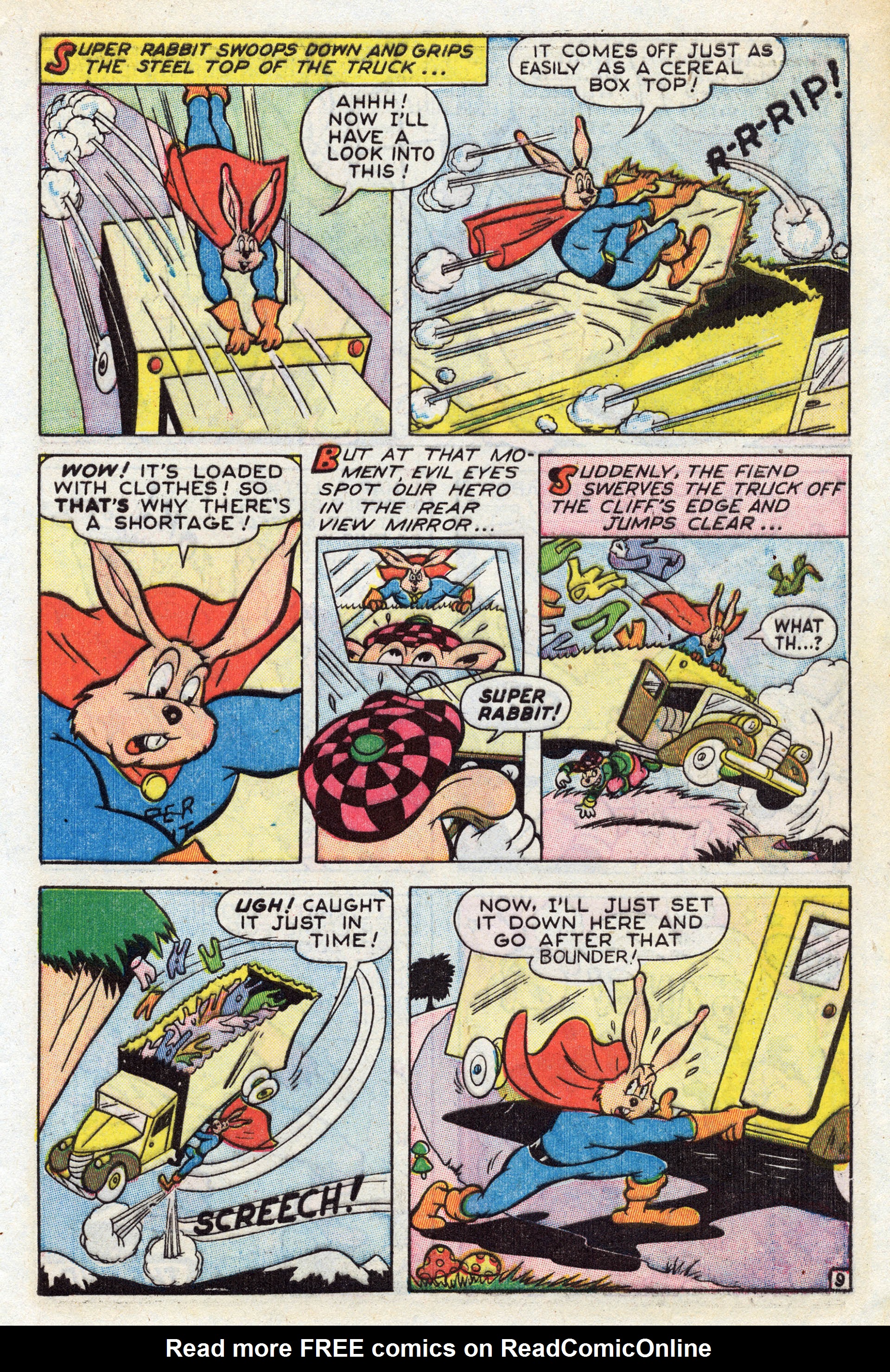 Read online Super Rabbit comic -  Issue #8 - 11