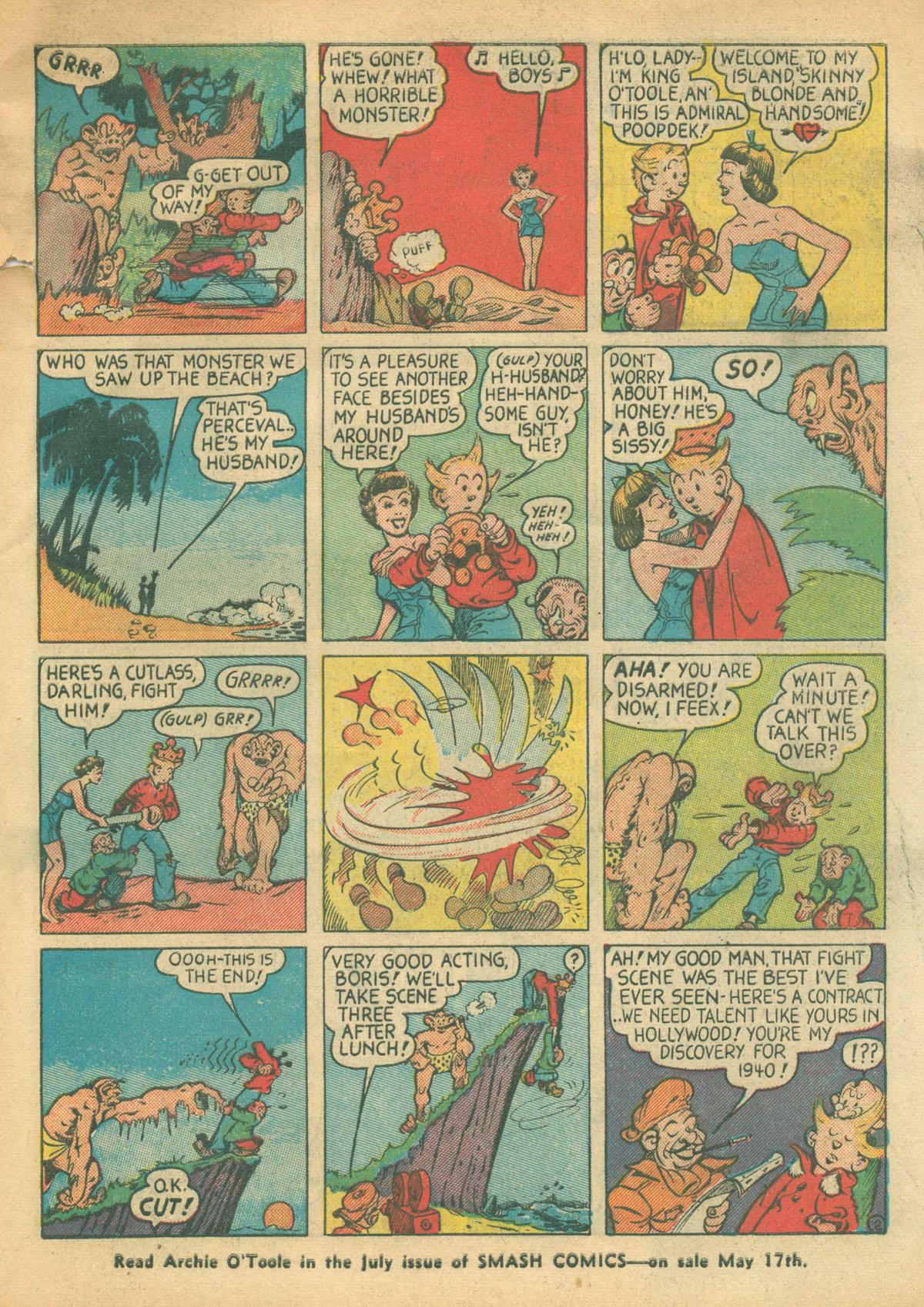 Read online Smash Comics comic -  Issue #11 - 35