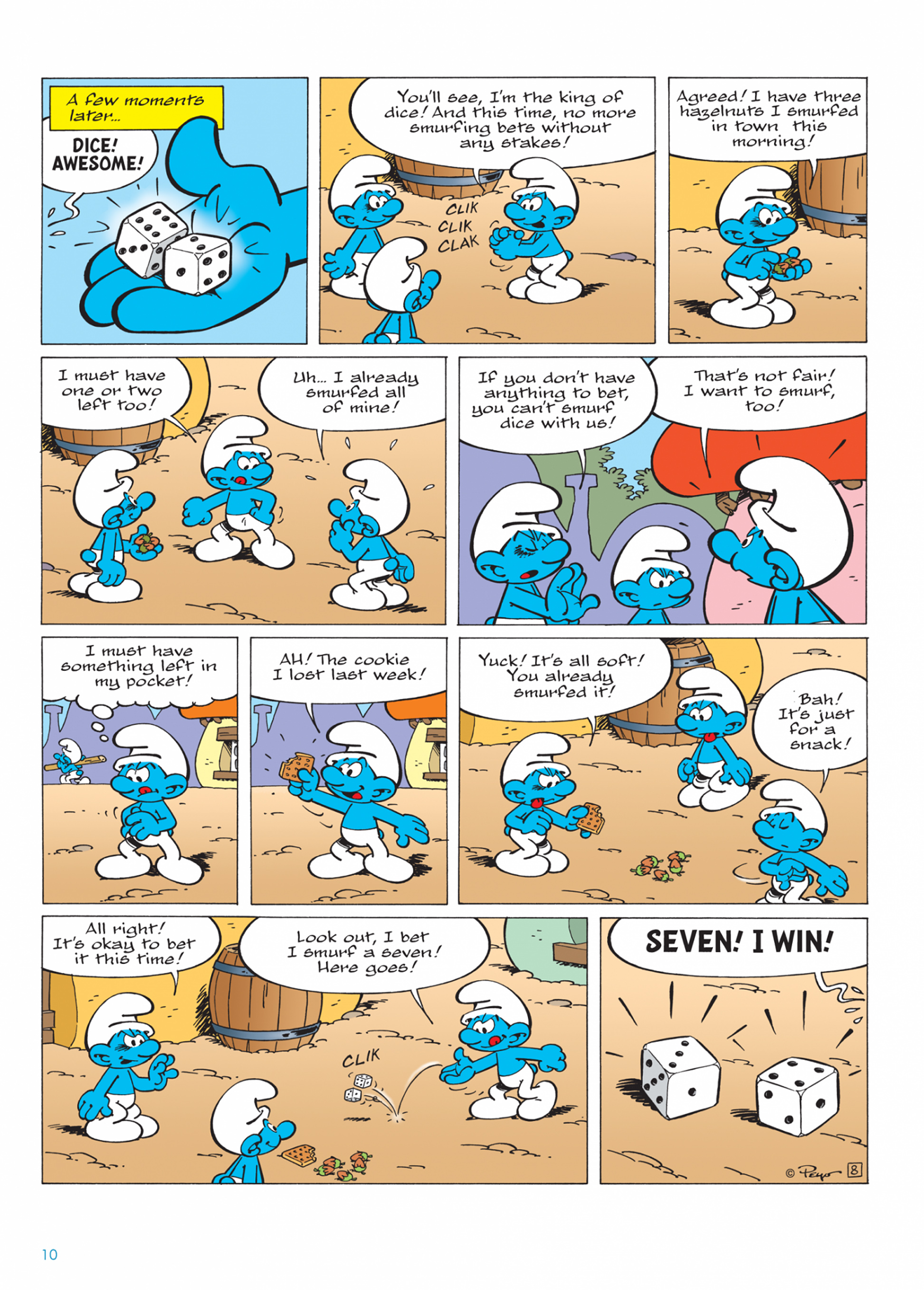 Read online The Smurfs comic -  Issue #25 - 11