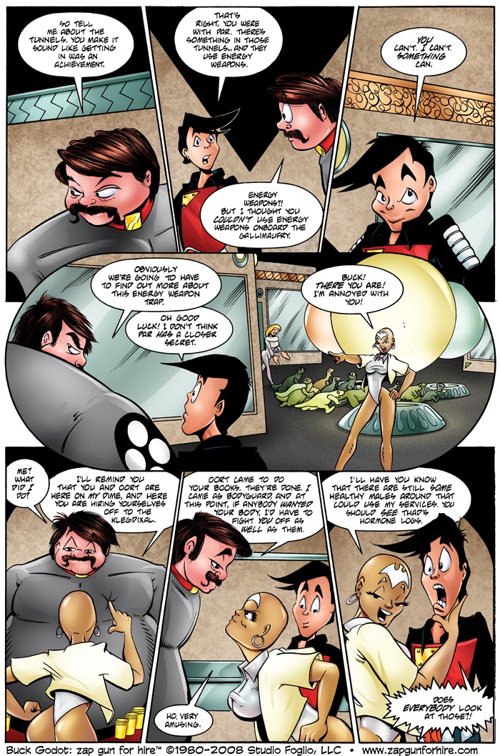 Read online Buck Godot - Zap Gun For Hire comic -  Issue #6 - 12