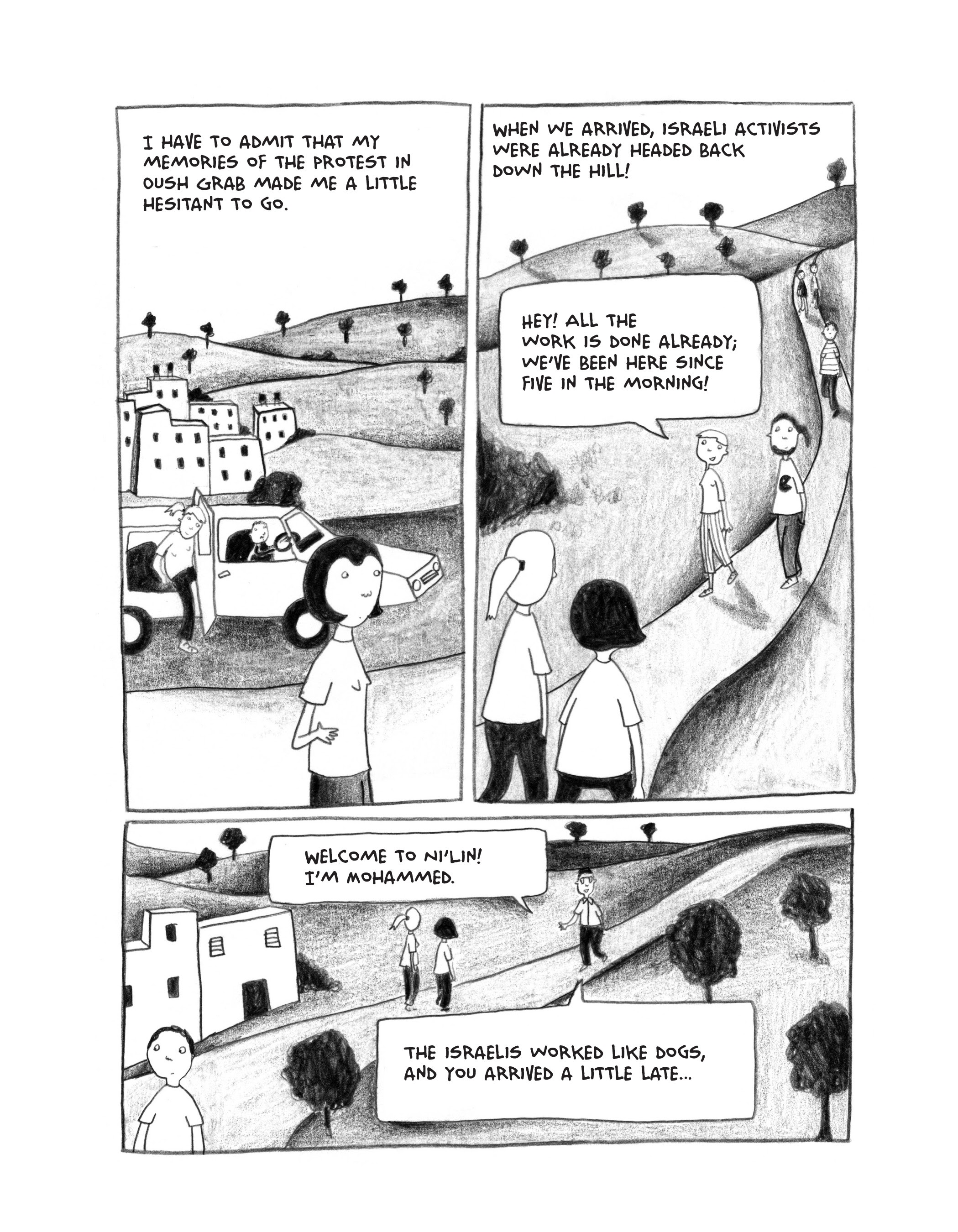 Read online Green Almonds: Letters from Palestine comic -  Issue # TPB (Part 2) - 24