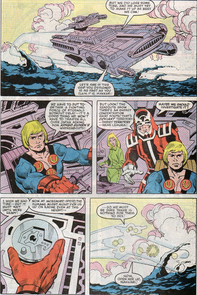 Read online Eternals (1985) comic -  Issue #3 - 8