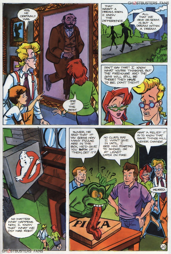 Read online Real Ghostbusters comic -  Issue #28 - 21