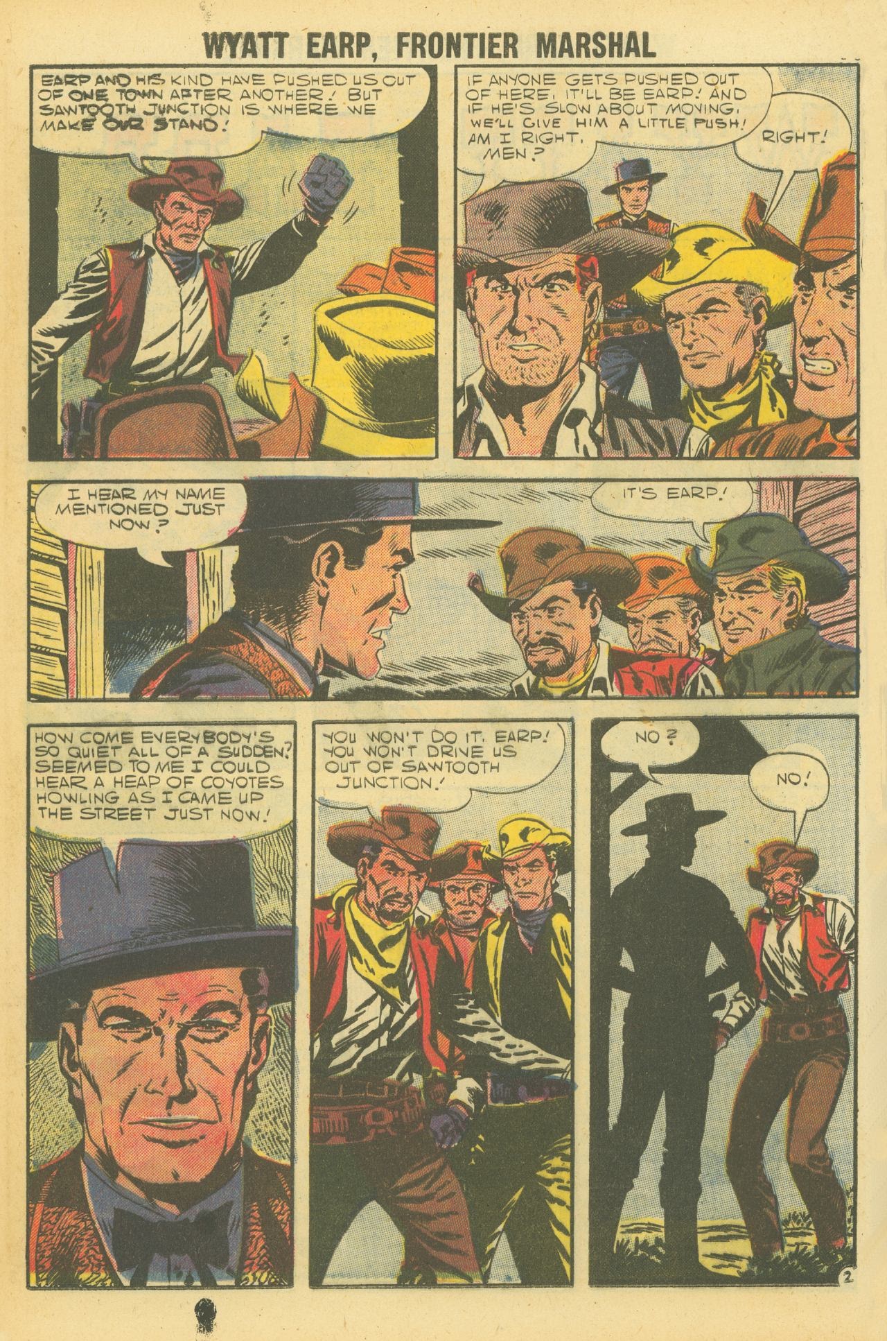 Read online Wyatt Earp Frontier Marshal comic -  Issue #20 - 30