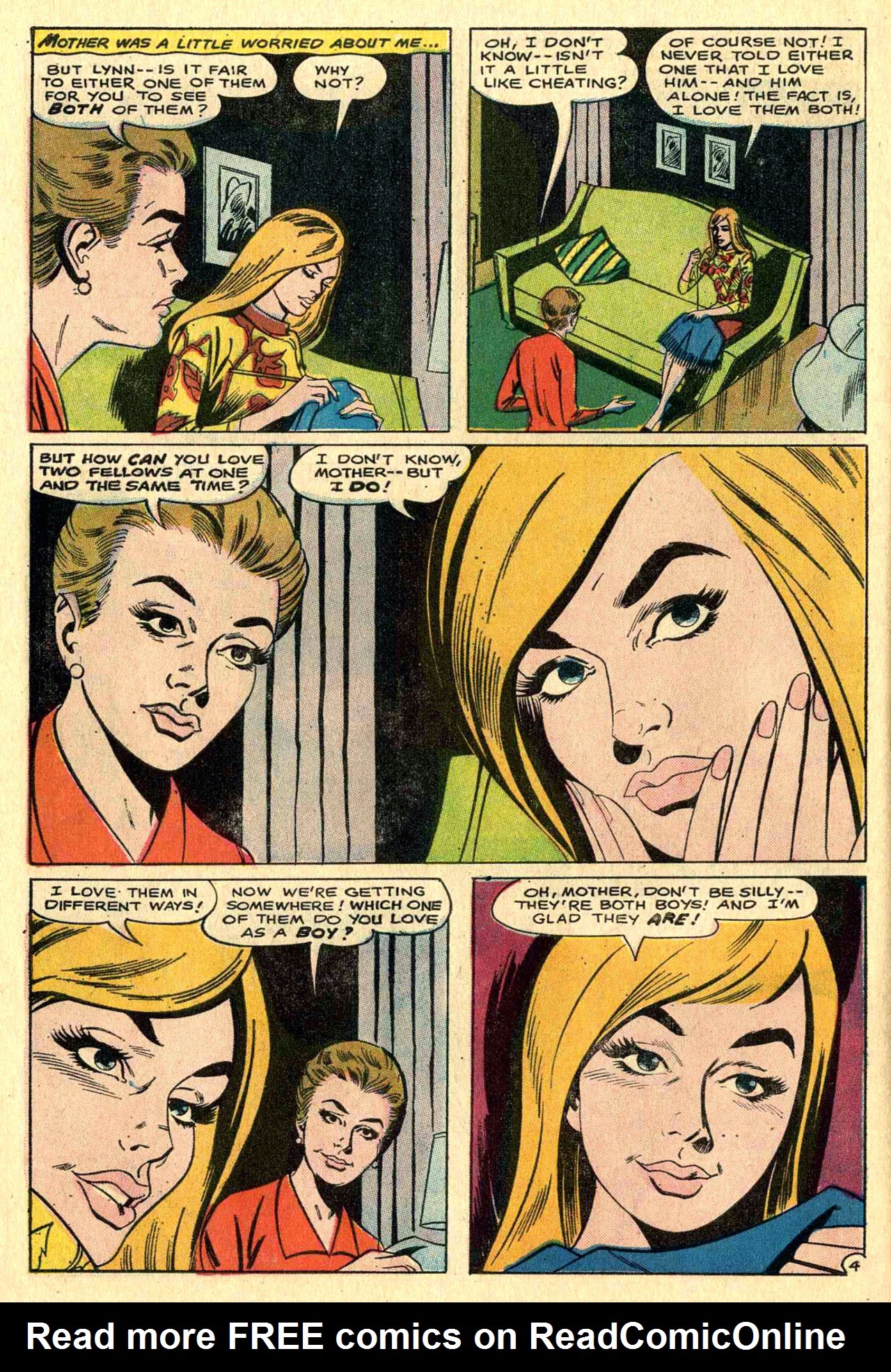 Read online Heart Throbs comic -  Issue #112 - 6