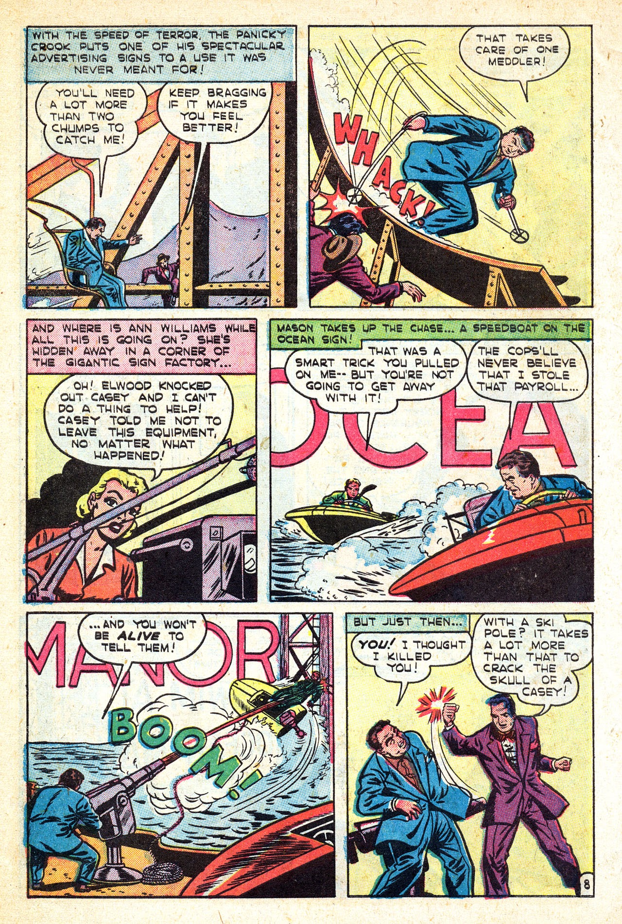 Read online Casey Crime Photographer comic -  Issue #4 - 10