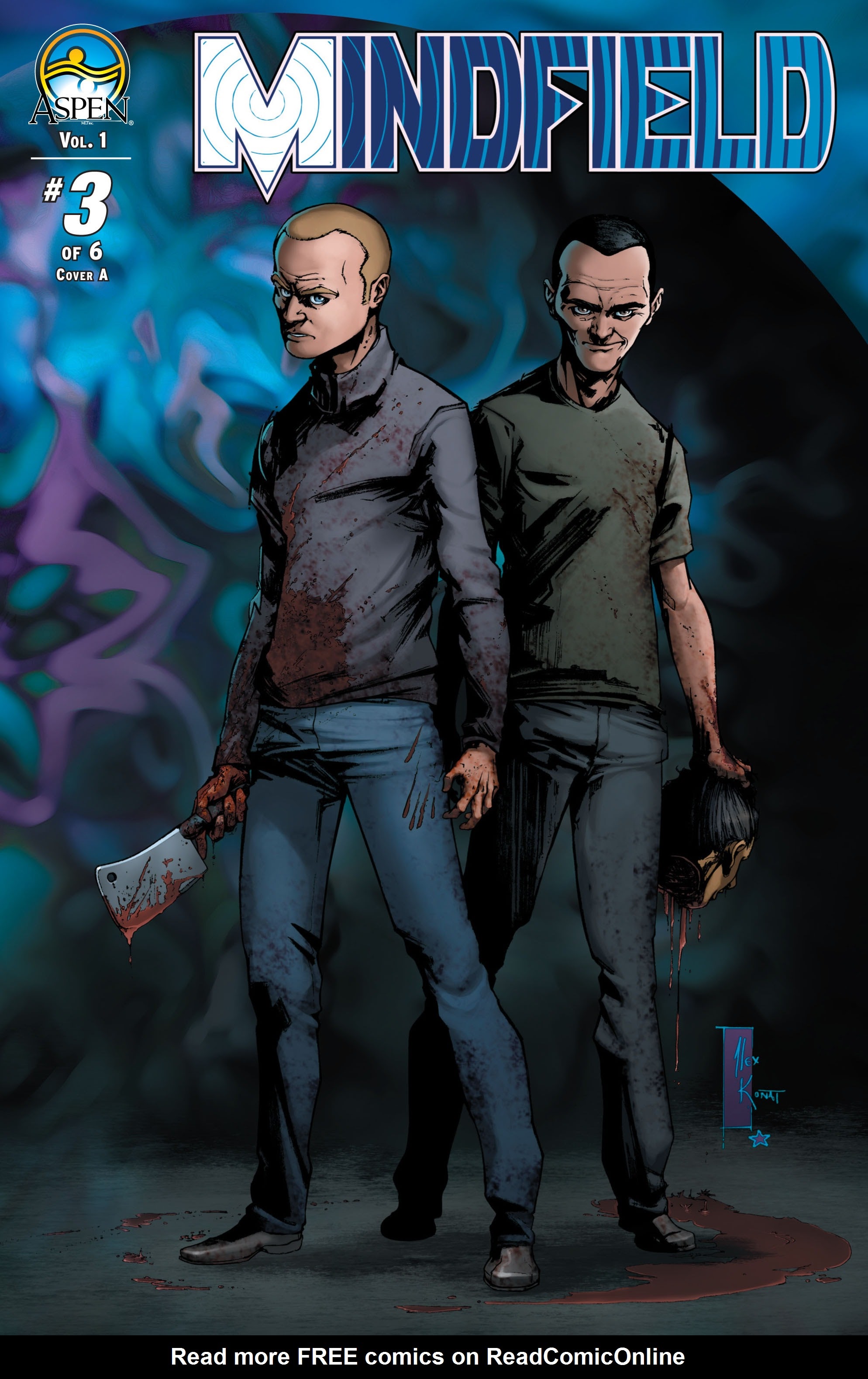Read online Mindfield comic -  Issue #3 - 1